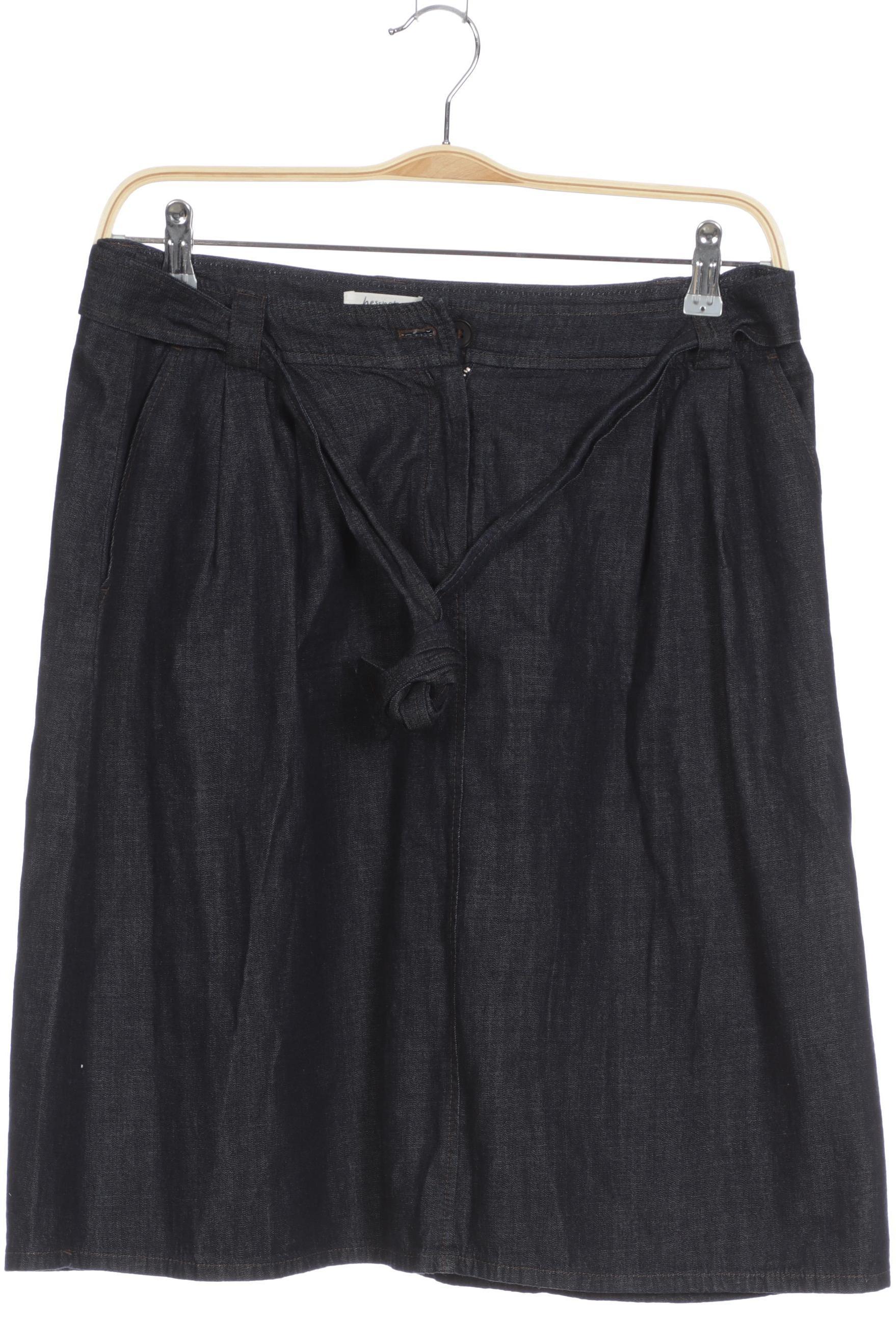 

hessnatur Damen Rock, blau, Gr. 40