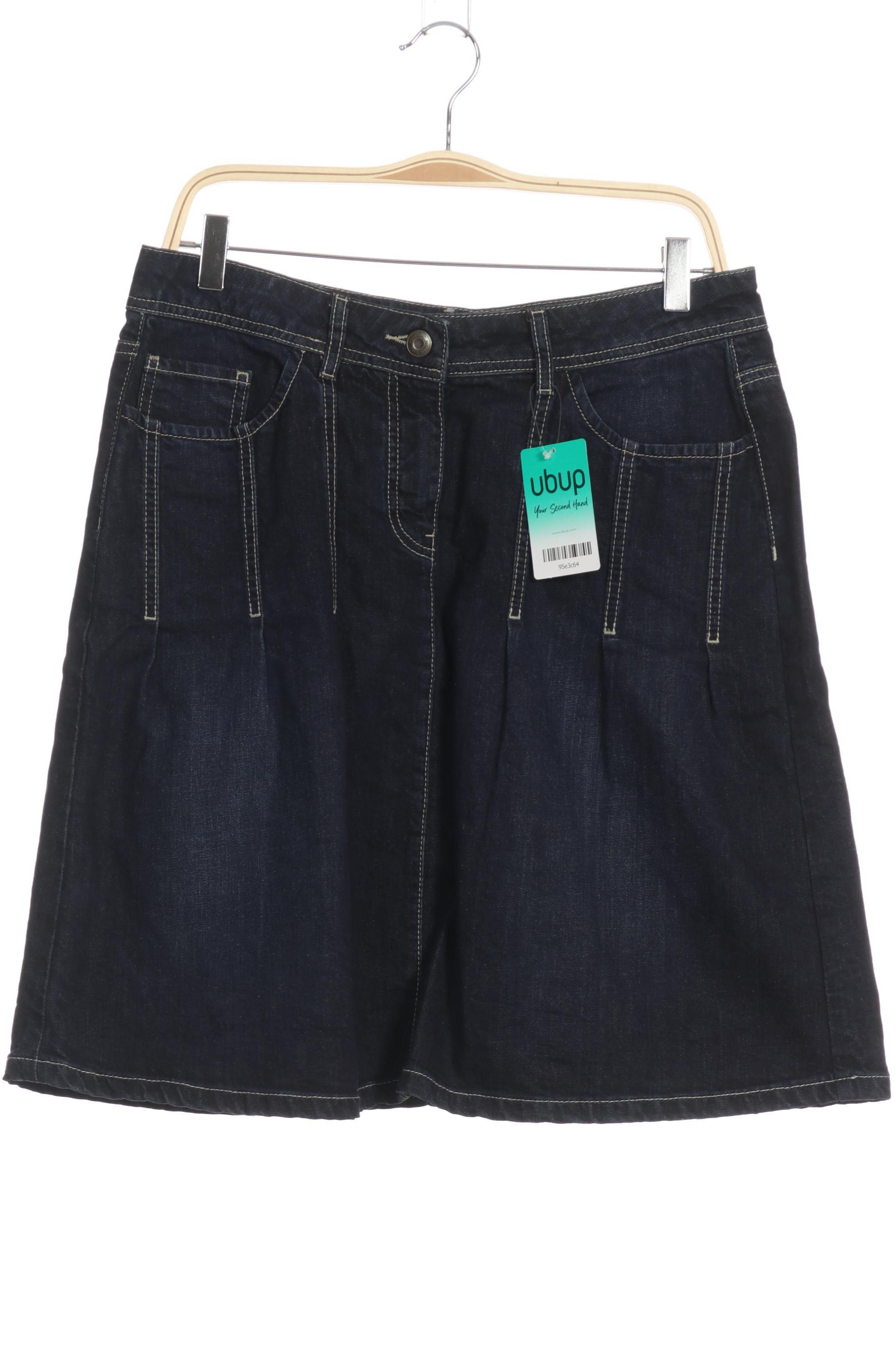 

hessnatur Damen Rock, blau, Gr. 40