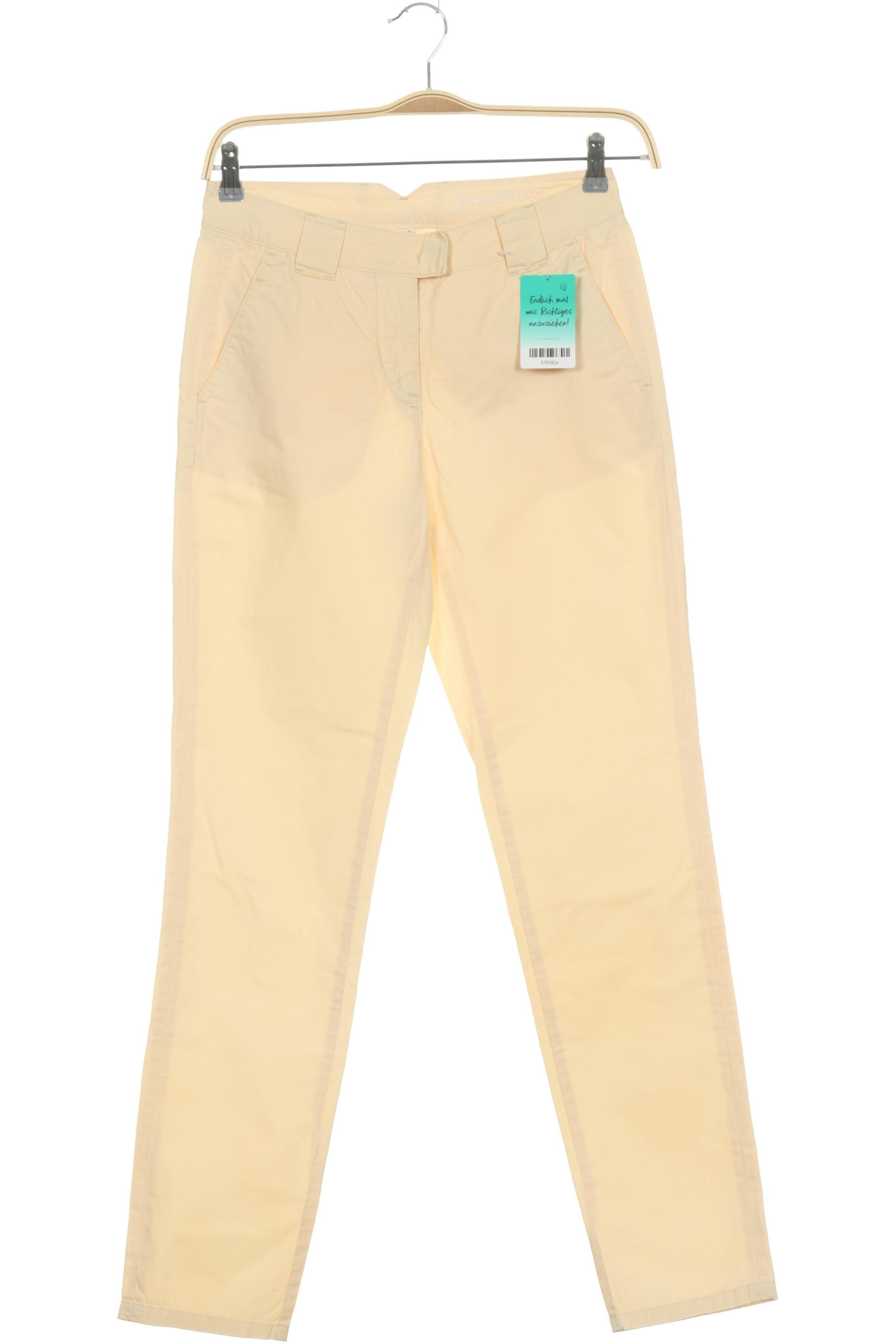

hessnatur Damen Stoffhose, gelb, Gr. 36