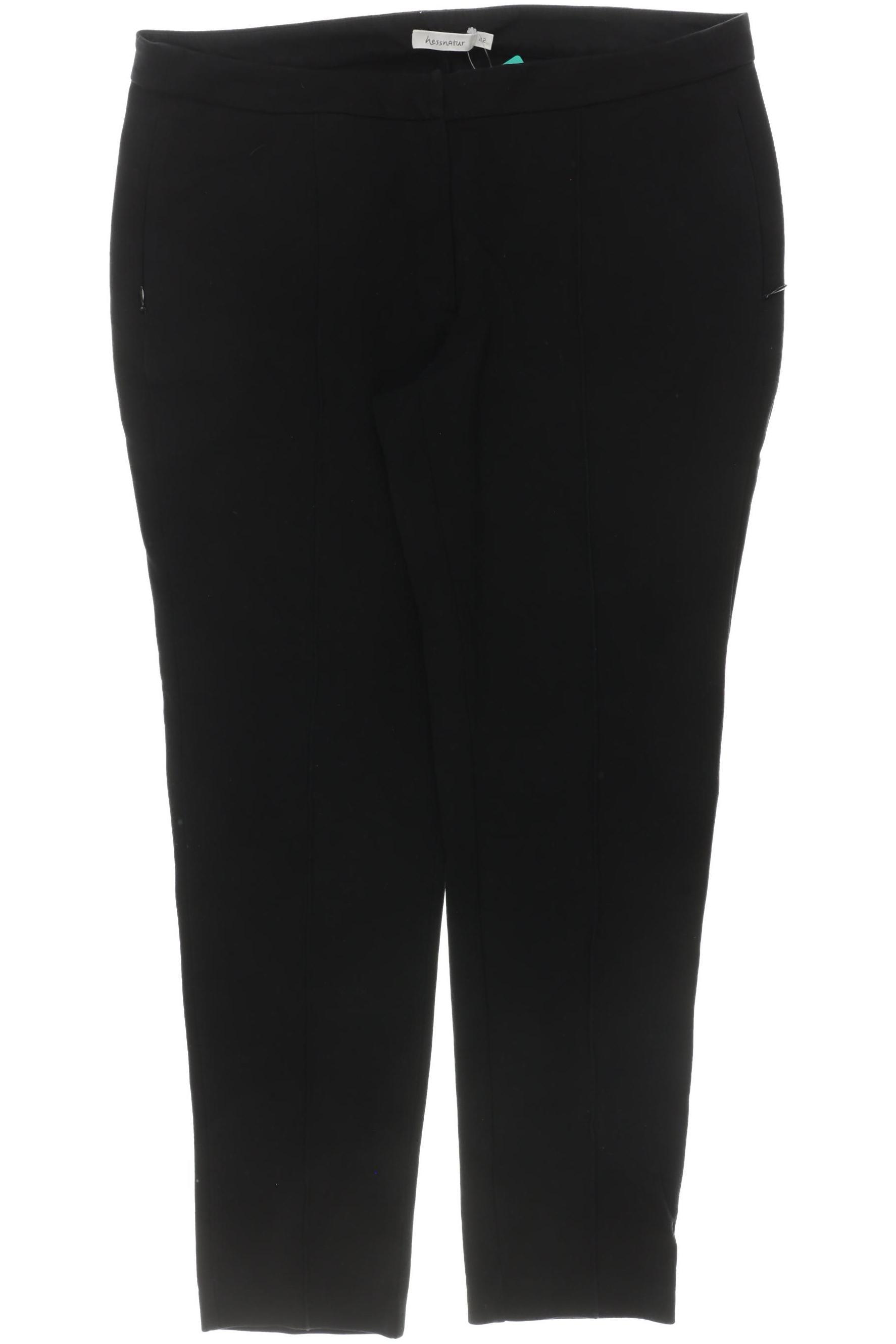 

hessnatur Damen Stoffhose, schwarz, Gr. 42