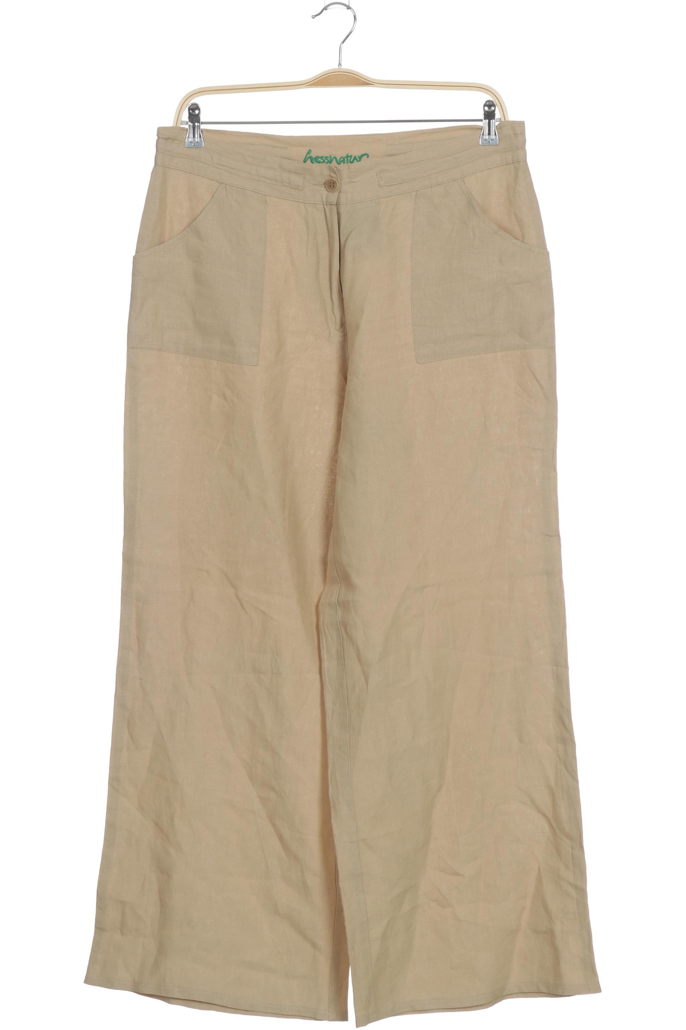 

hessnatur Damen Stoffhose, beige, Gr. 46