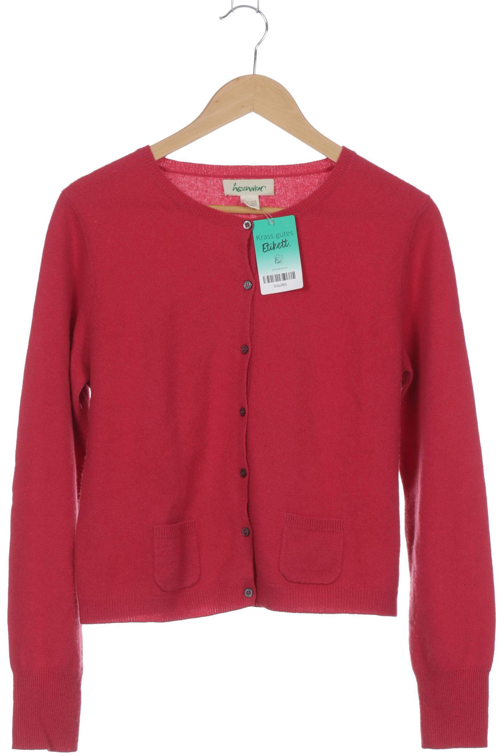 

hessnatur Damen Strickjacke, pink, Gr. 40