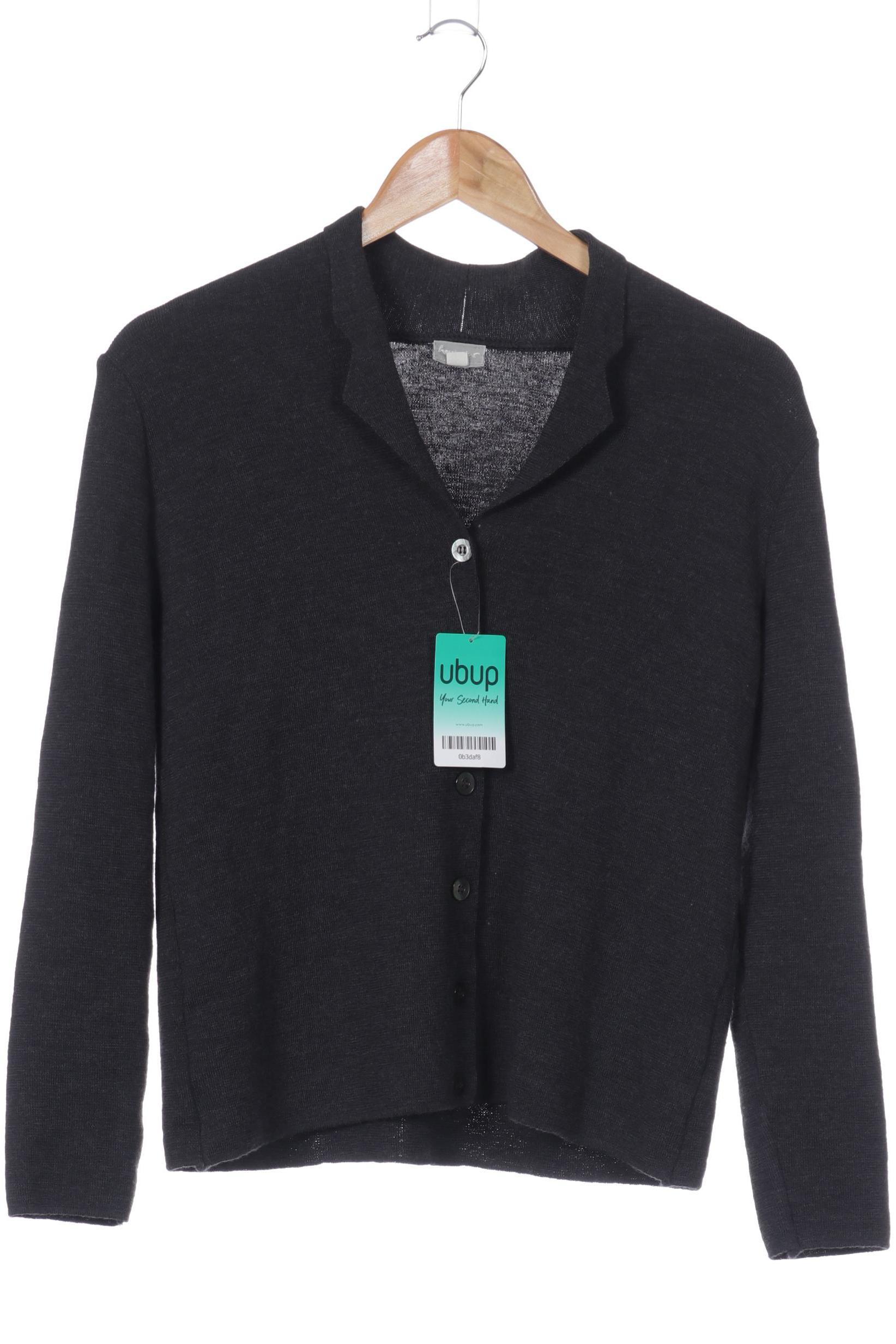 

hessnatur Damen Strickjacke, grau, Gr. 40