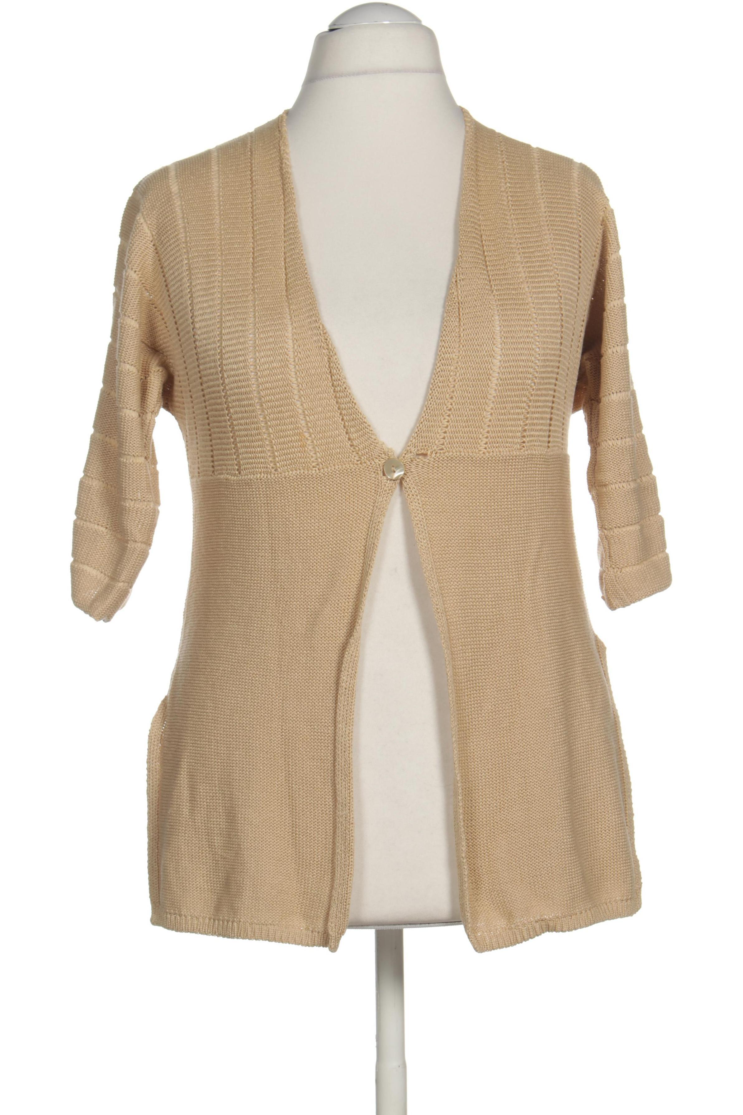 

hessnatur Damen Strickjacke, beige, Gr. 34