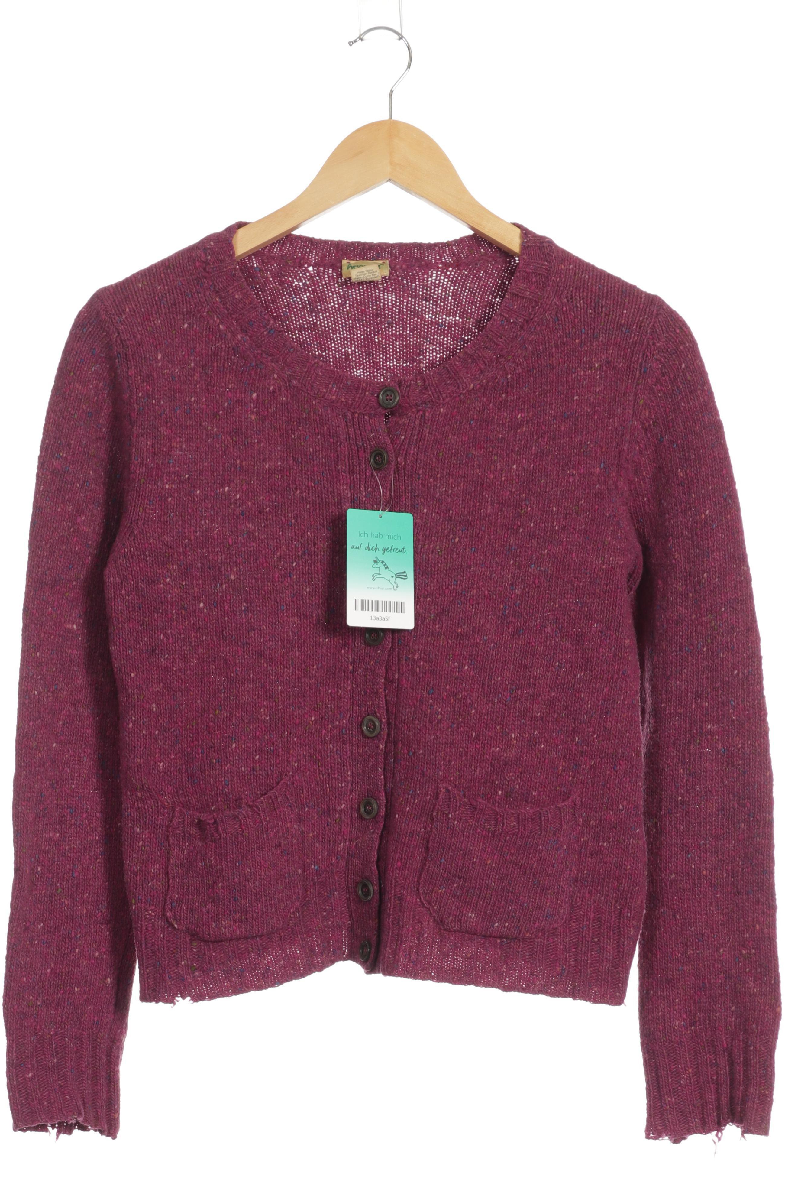 

hessnatur Damen Strickjacke, lila, Gr. 34