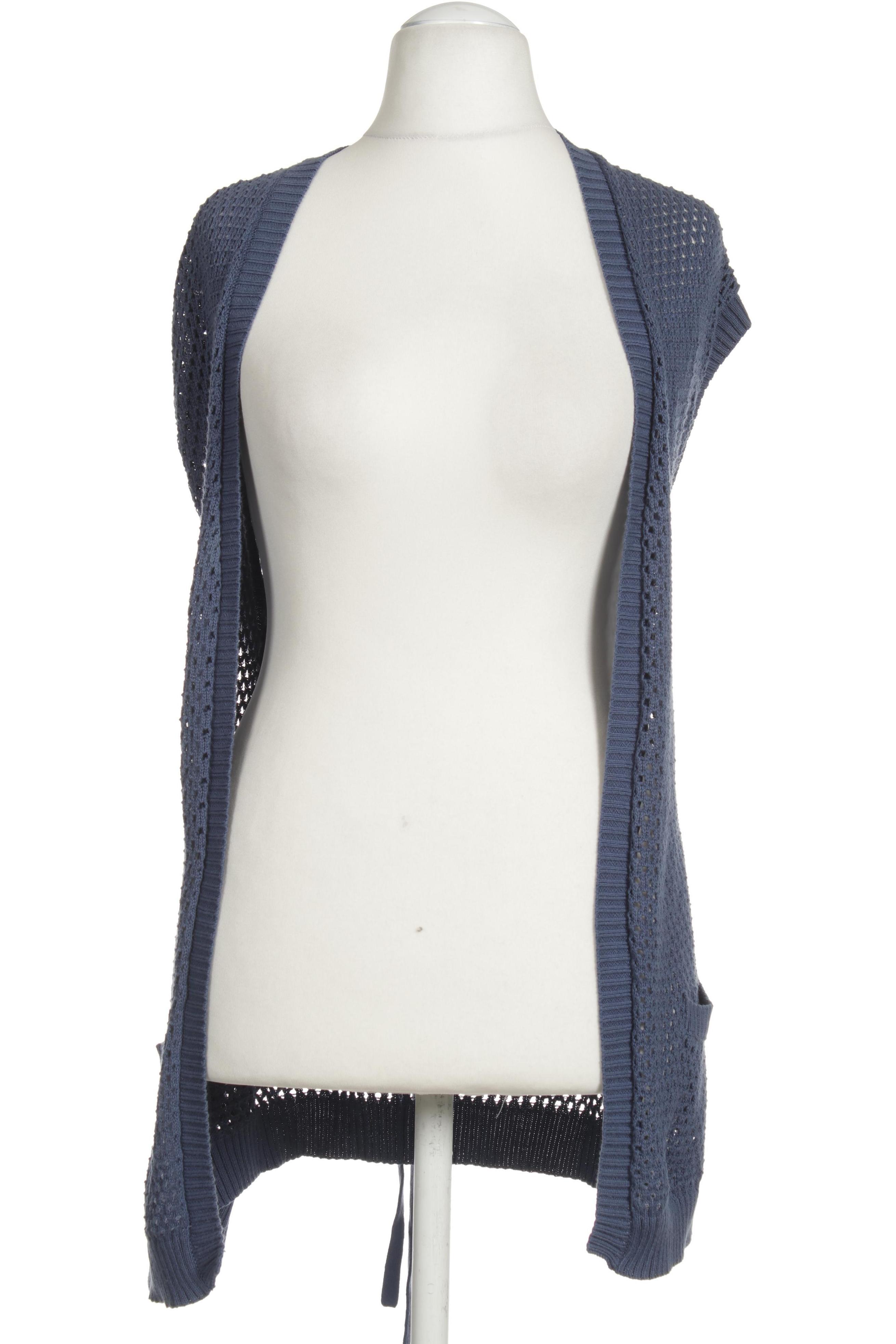 

hessnatur Damen Strickjacke, blau, Gr. 36