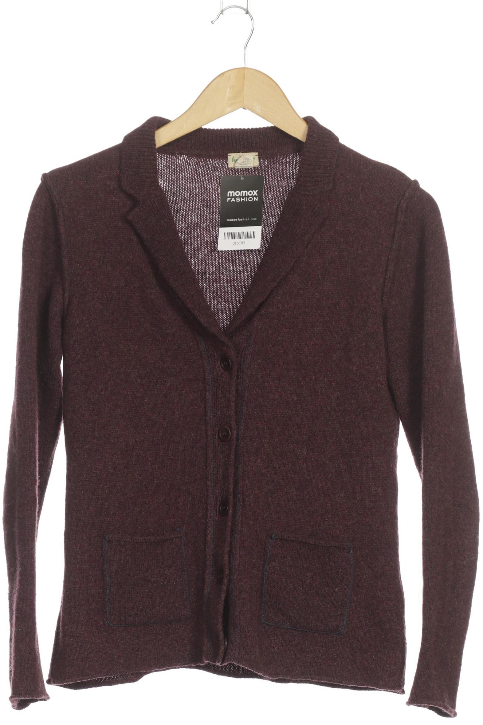 

hessnatur Damen Strickjacke, lila, Gr. 36