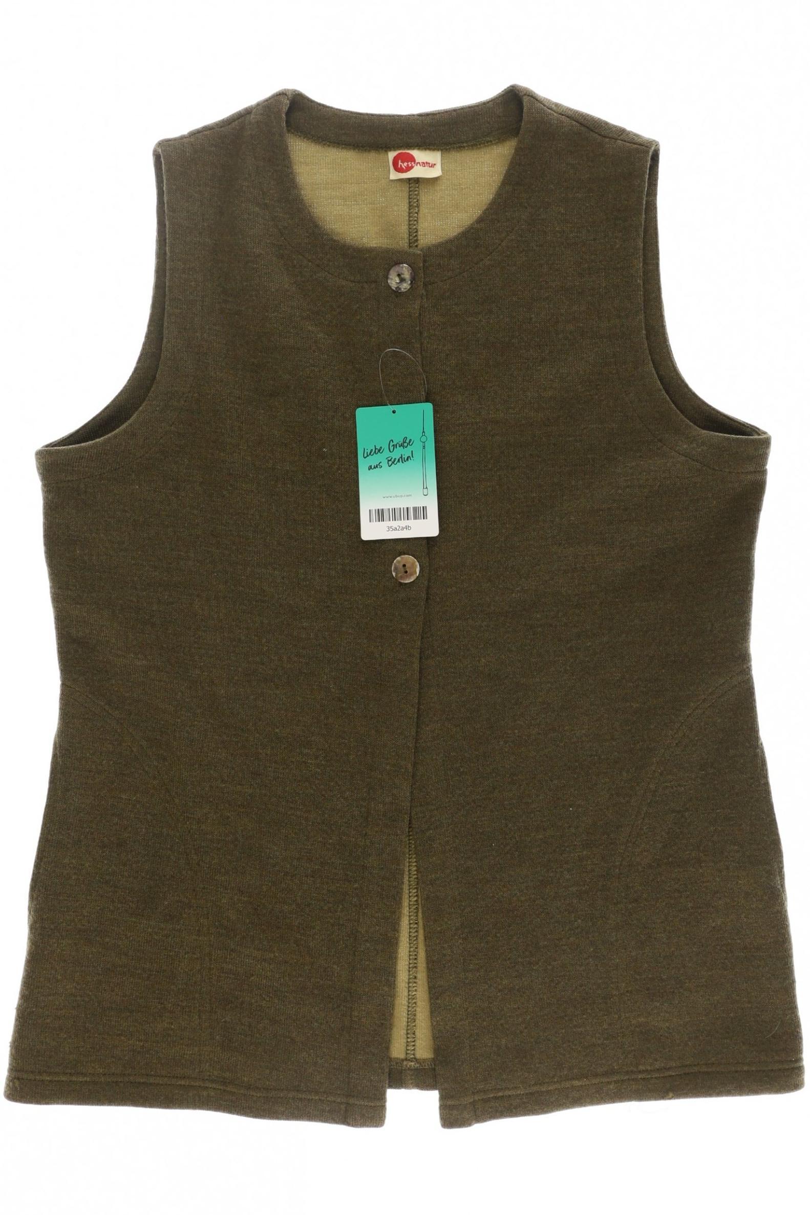 

hessnatur Damen Strickjacke, grün, Gr.