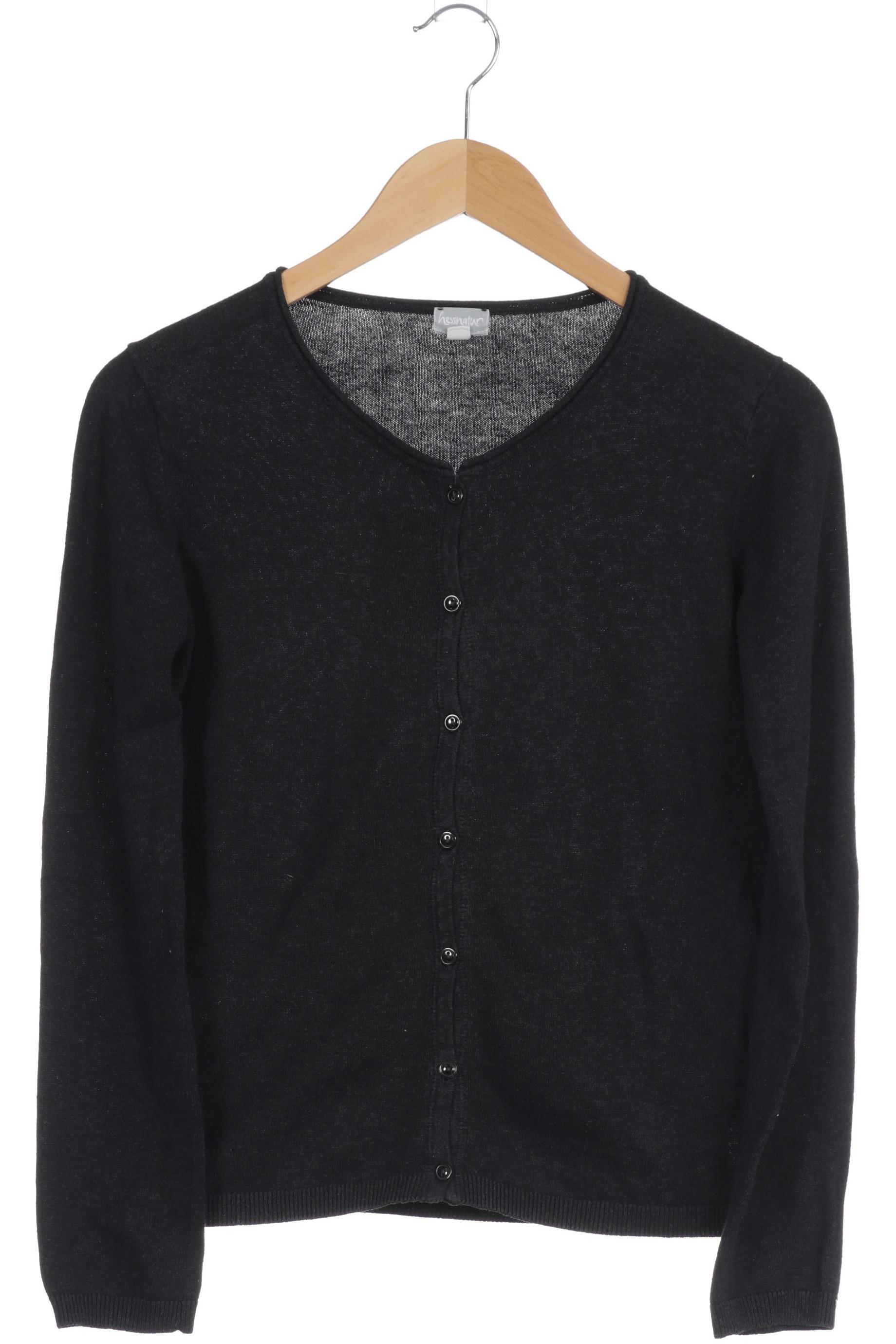 

hessnatur Damen Strickjacke, grau, Gr. 36