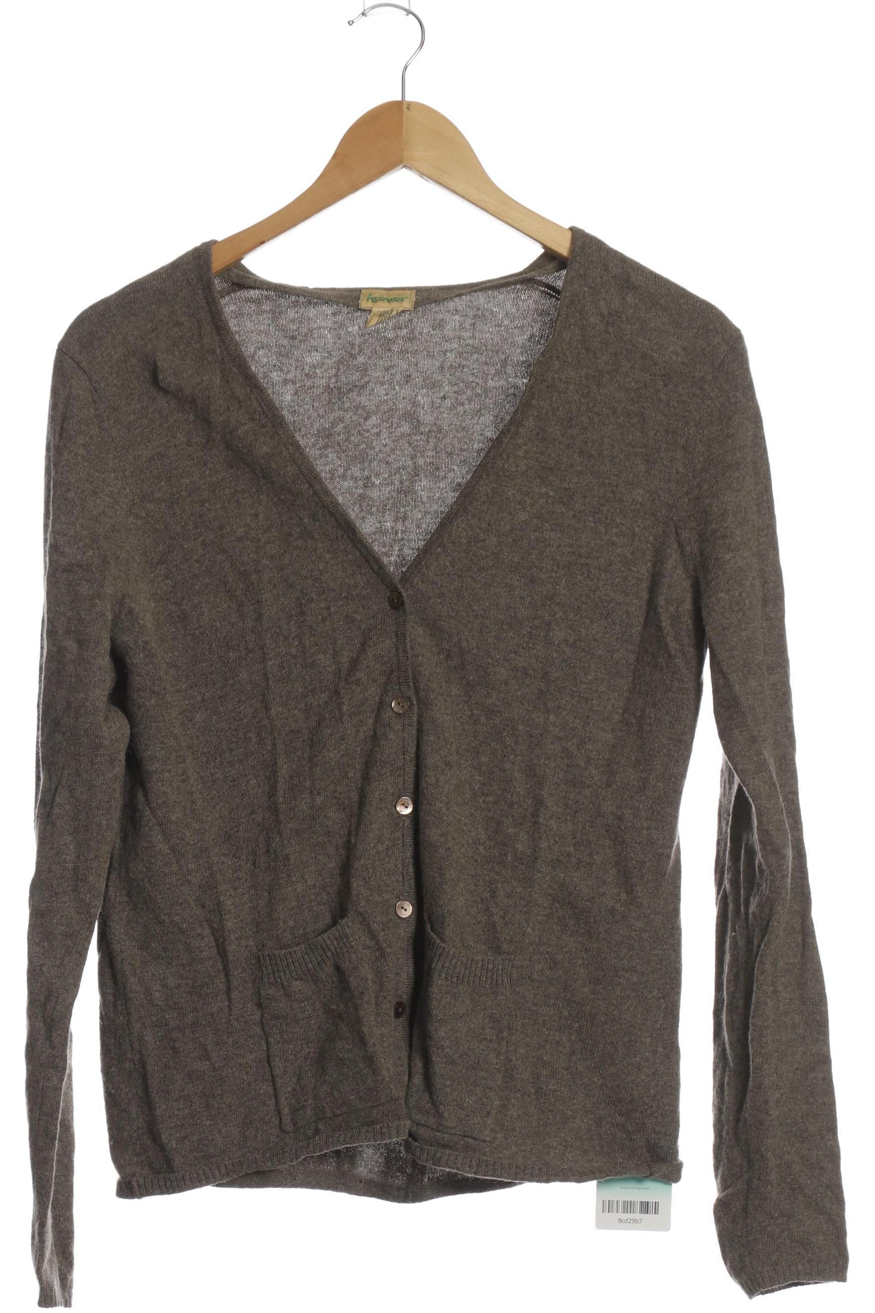 

hessnatur Damen Strickjacke, braun, Gr. 40