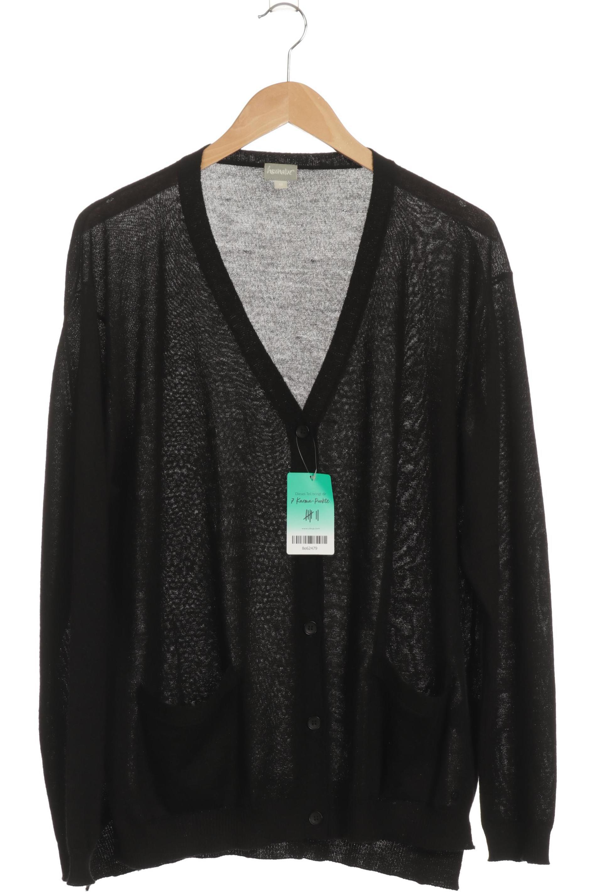 

hessnatur Damen Strickjacke, schwarz, Gr.