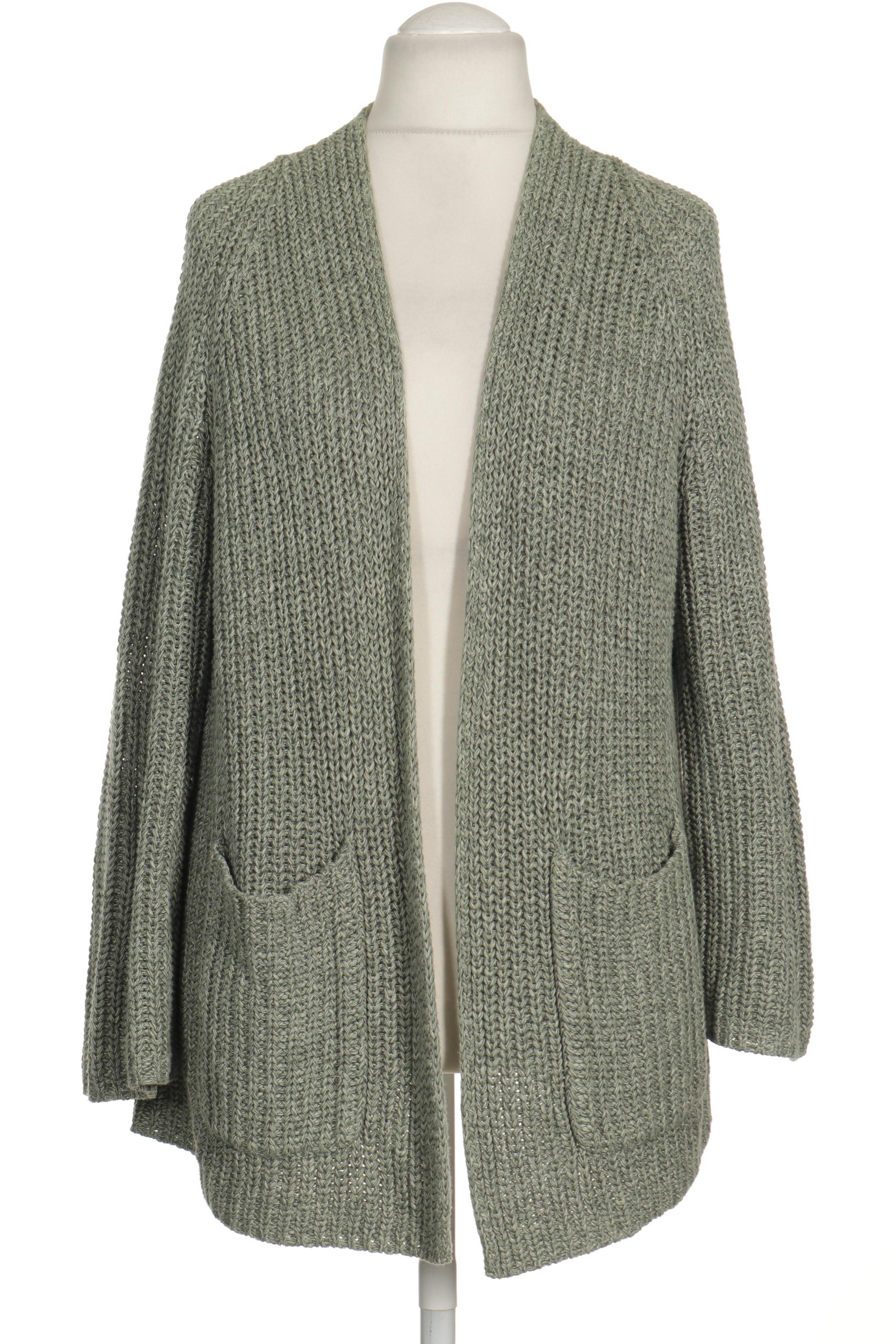

hessnatur Damen Strickjacke, grün, Gr. 44