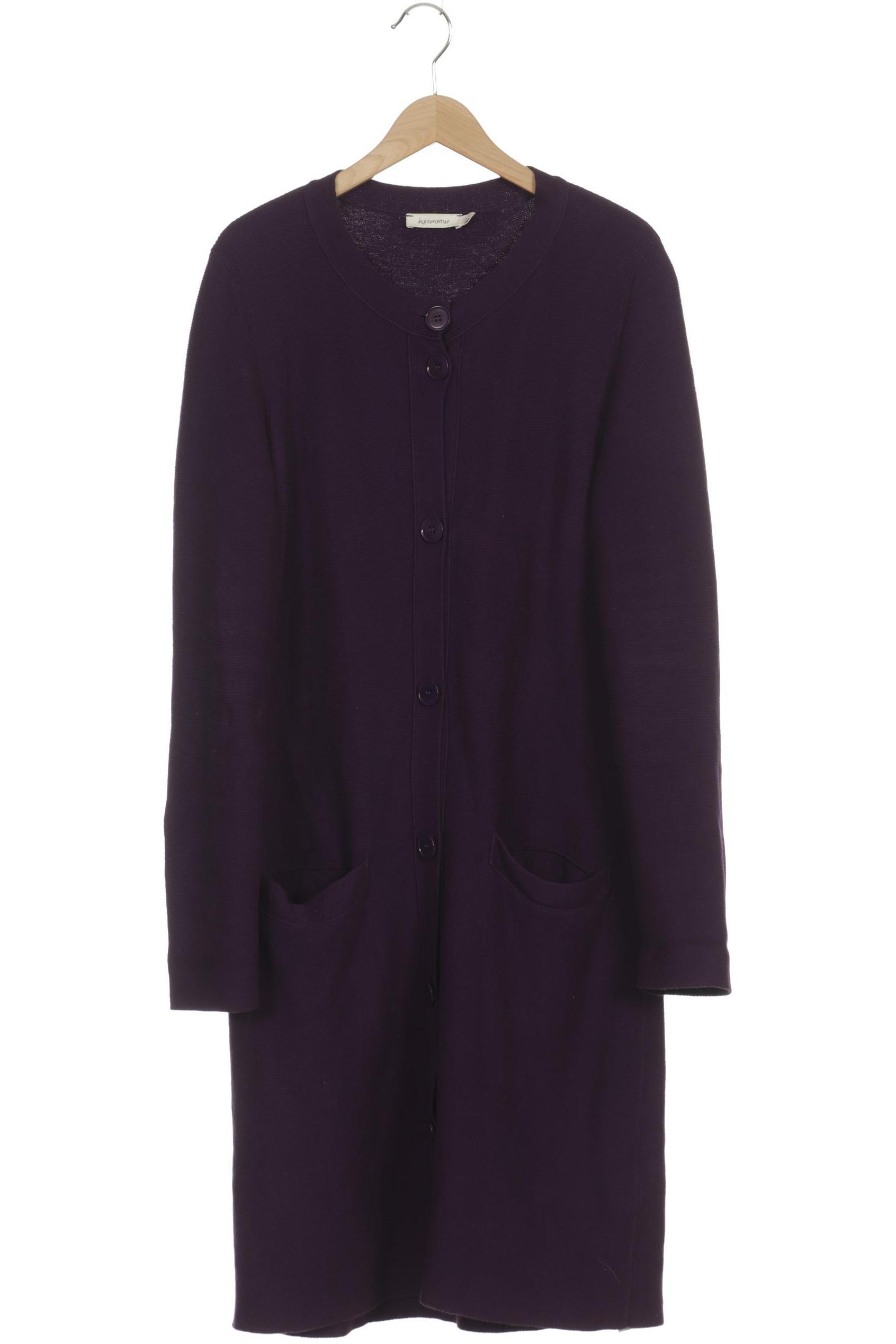 

hessnatur Damen Strickjacke, lila, Gr. 36