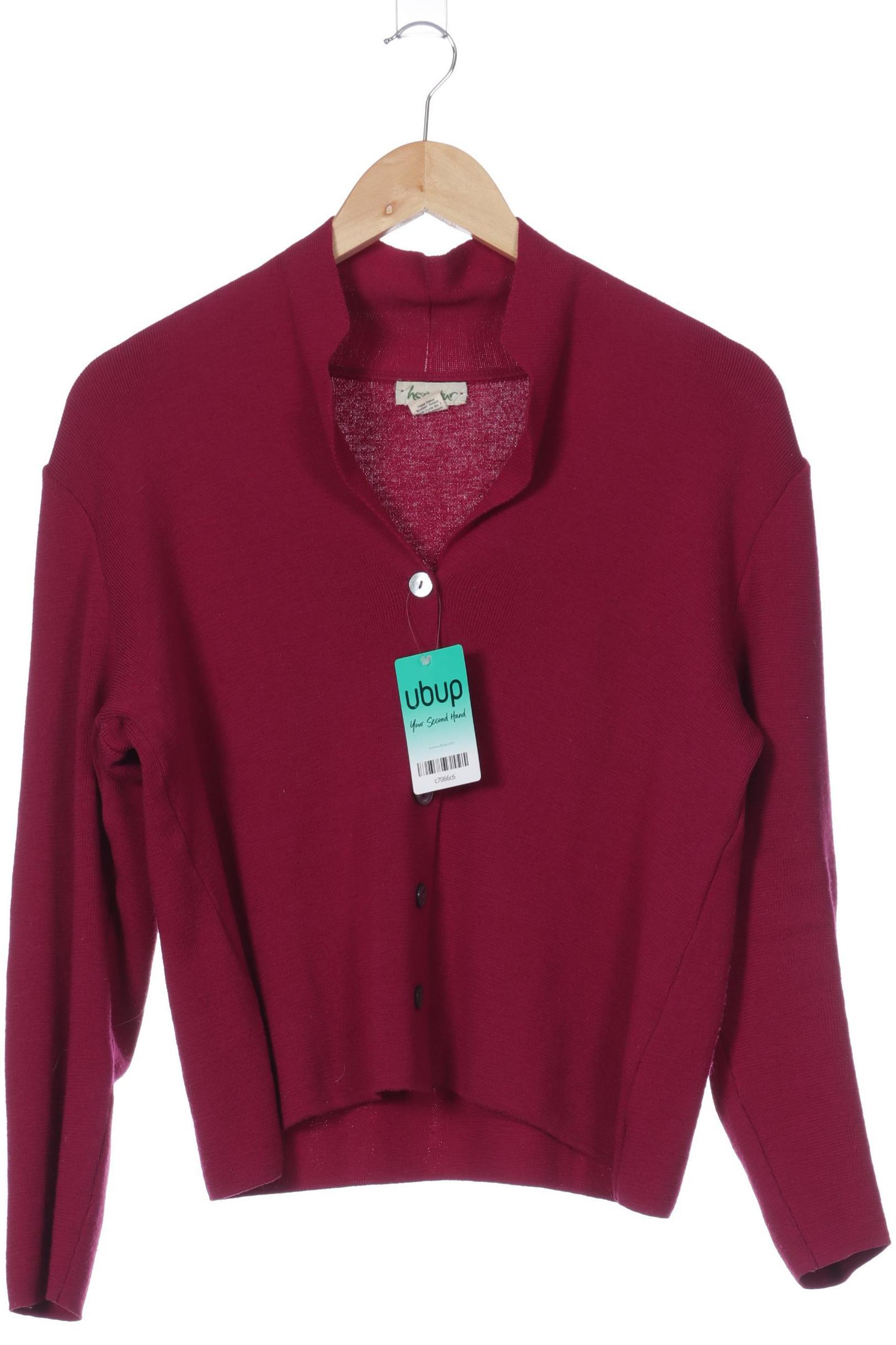 

hessnatur Damen Strickjacke, rot, Gr. 40