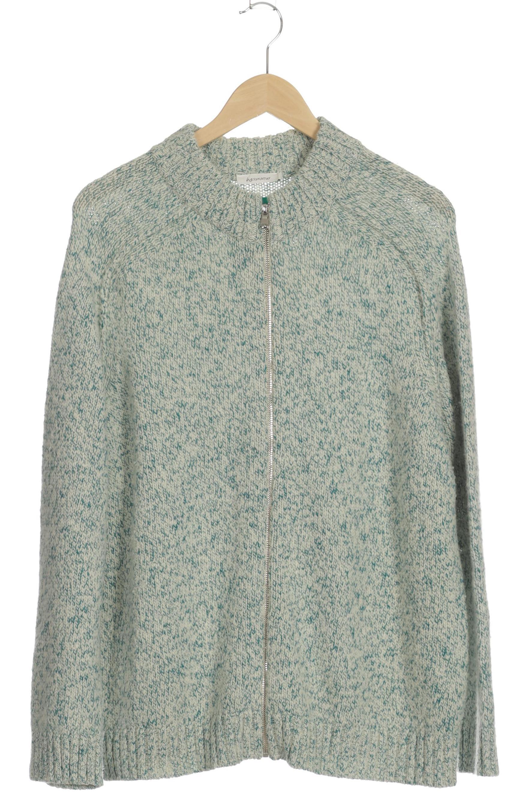 

hessnatur Damen Strickjacke, grün, Gr.