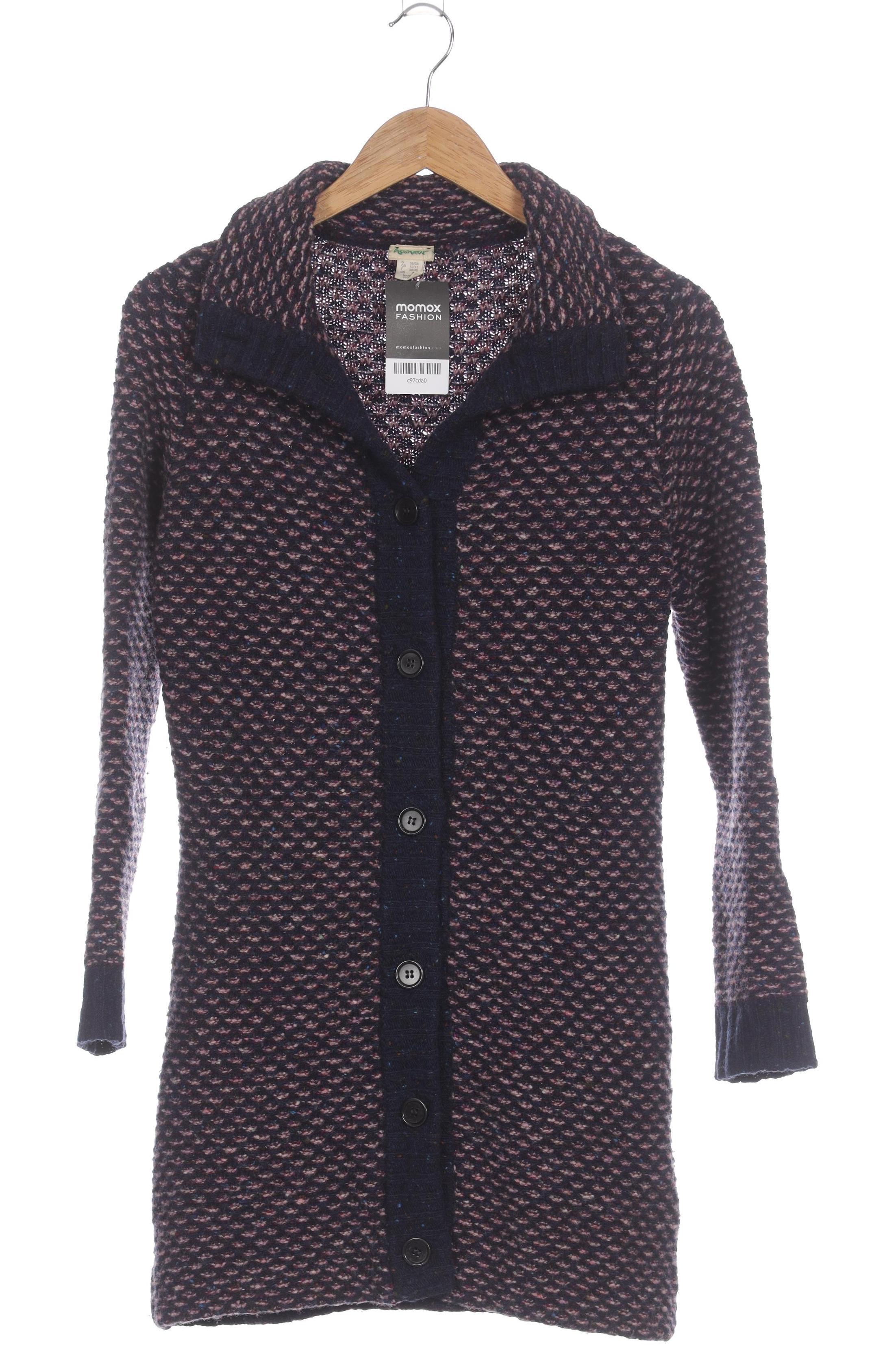 

hessnatur Damen Strickjacke, blau, Gr. 36