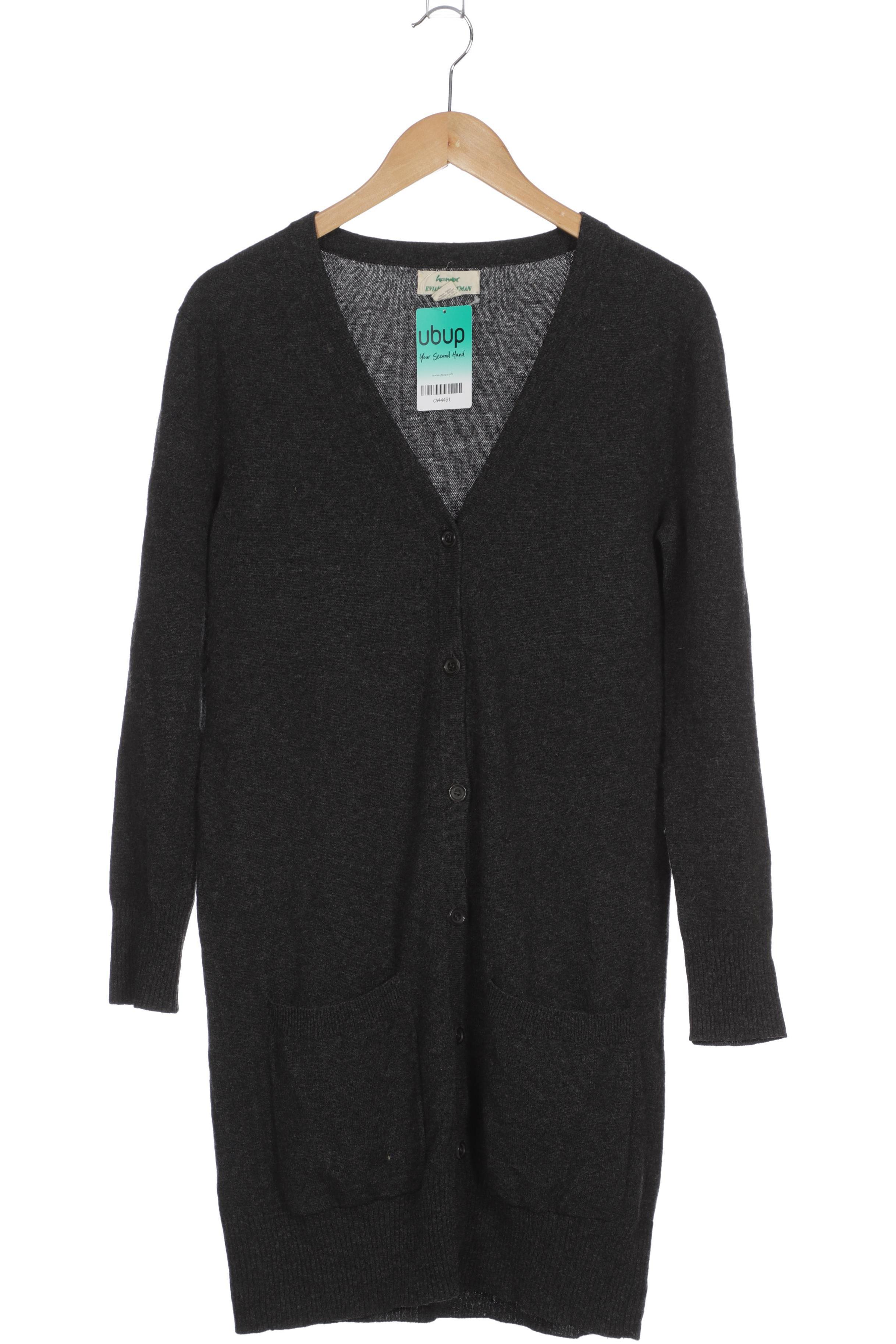 

hessnatur Damen Strickjacke, grau, Gr. 34