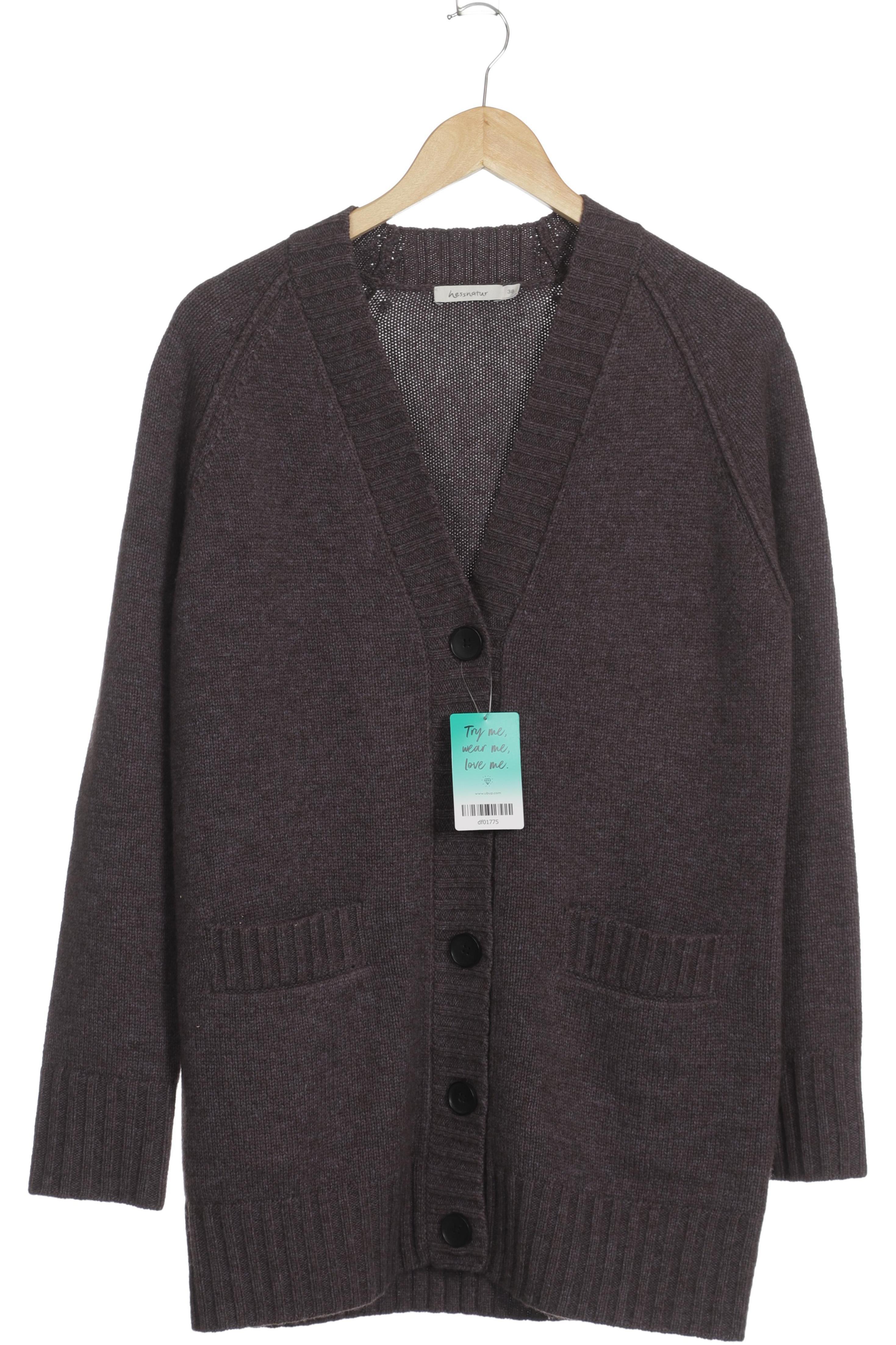 

hessnatur Damen Strickjacke, lila, Gr. 38