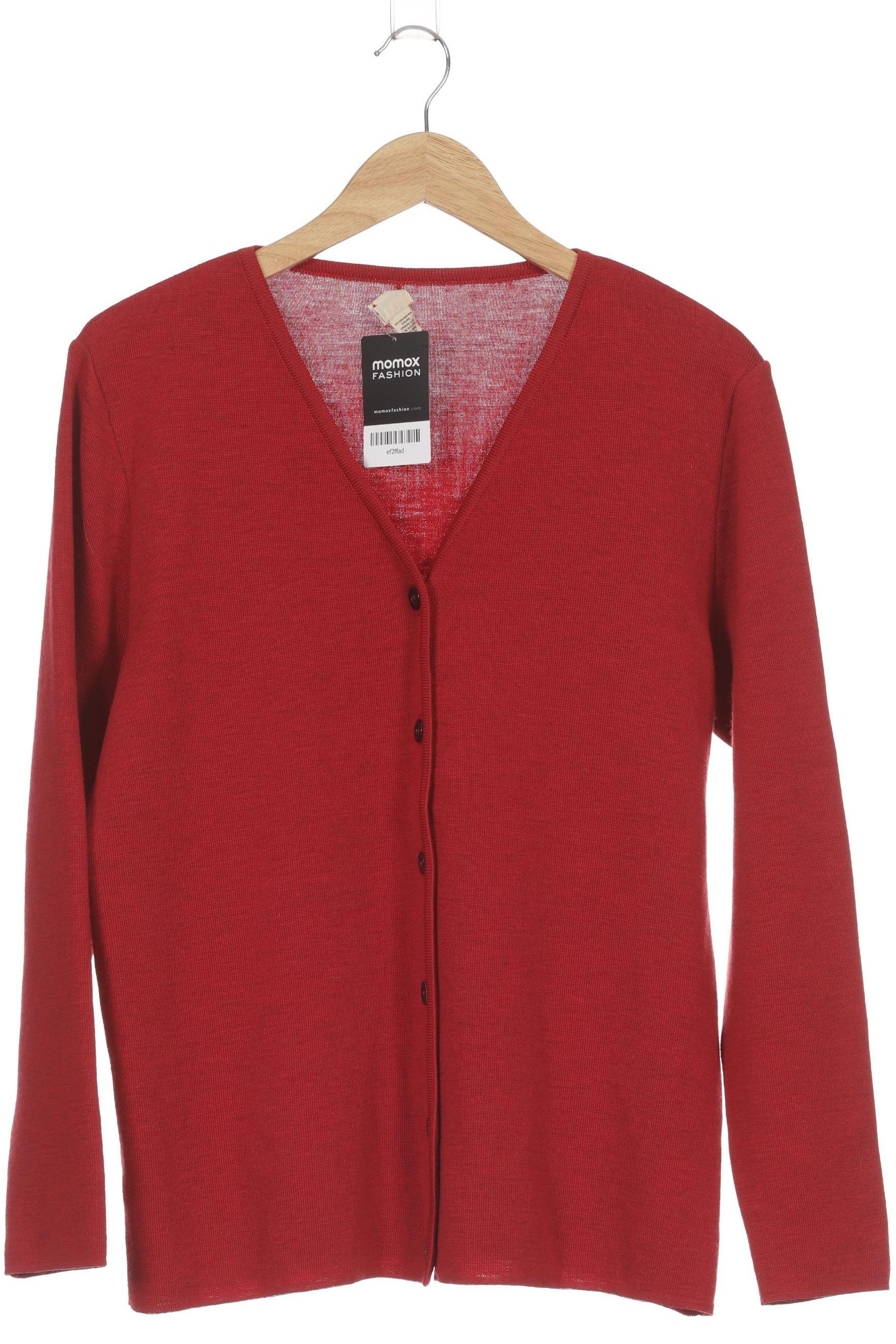 

hessnatur Damen Strickjacke, rot, Gr. 44