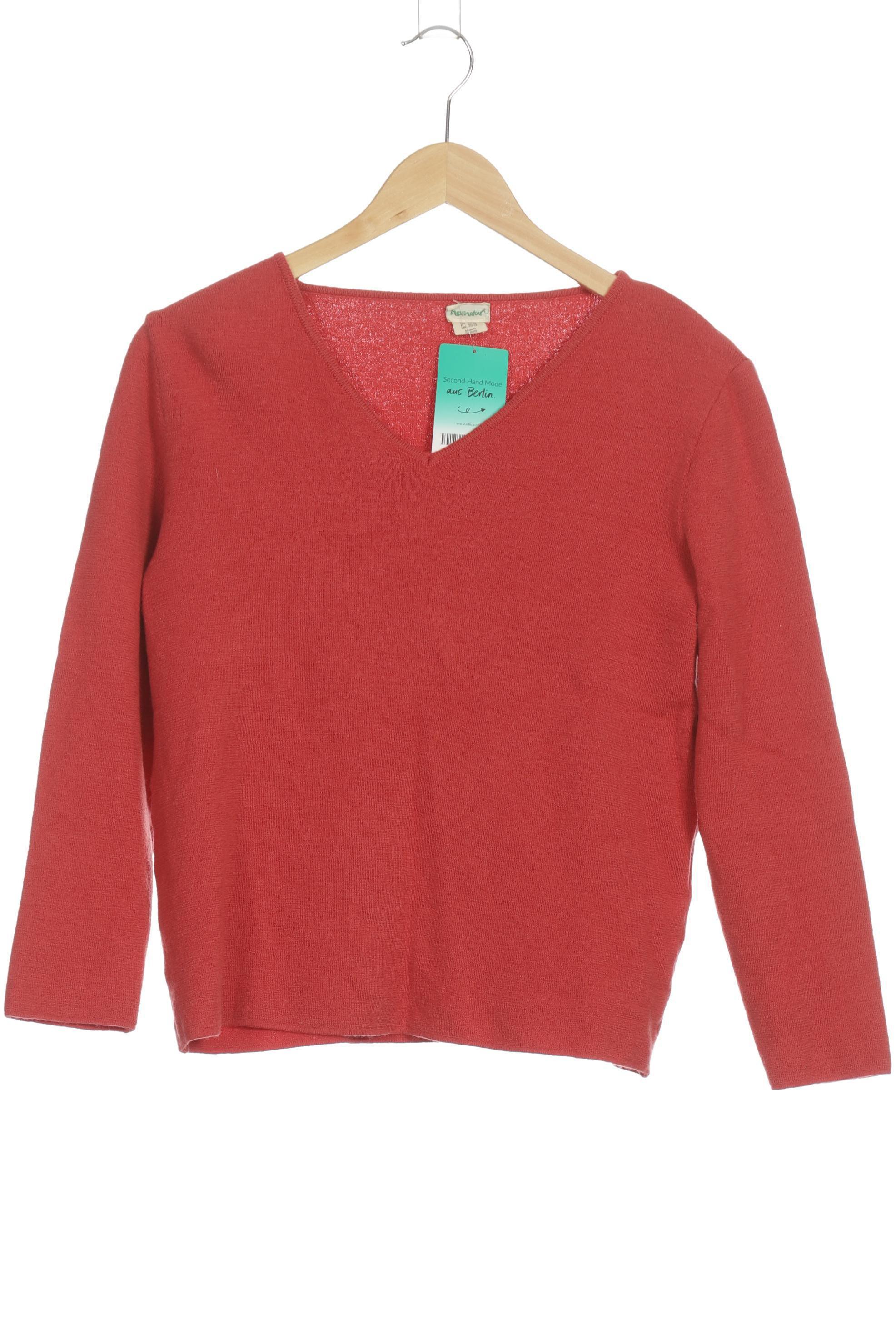 

hessnatur Damen Pullover, rot, Gr. 40