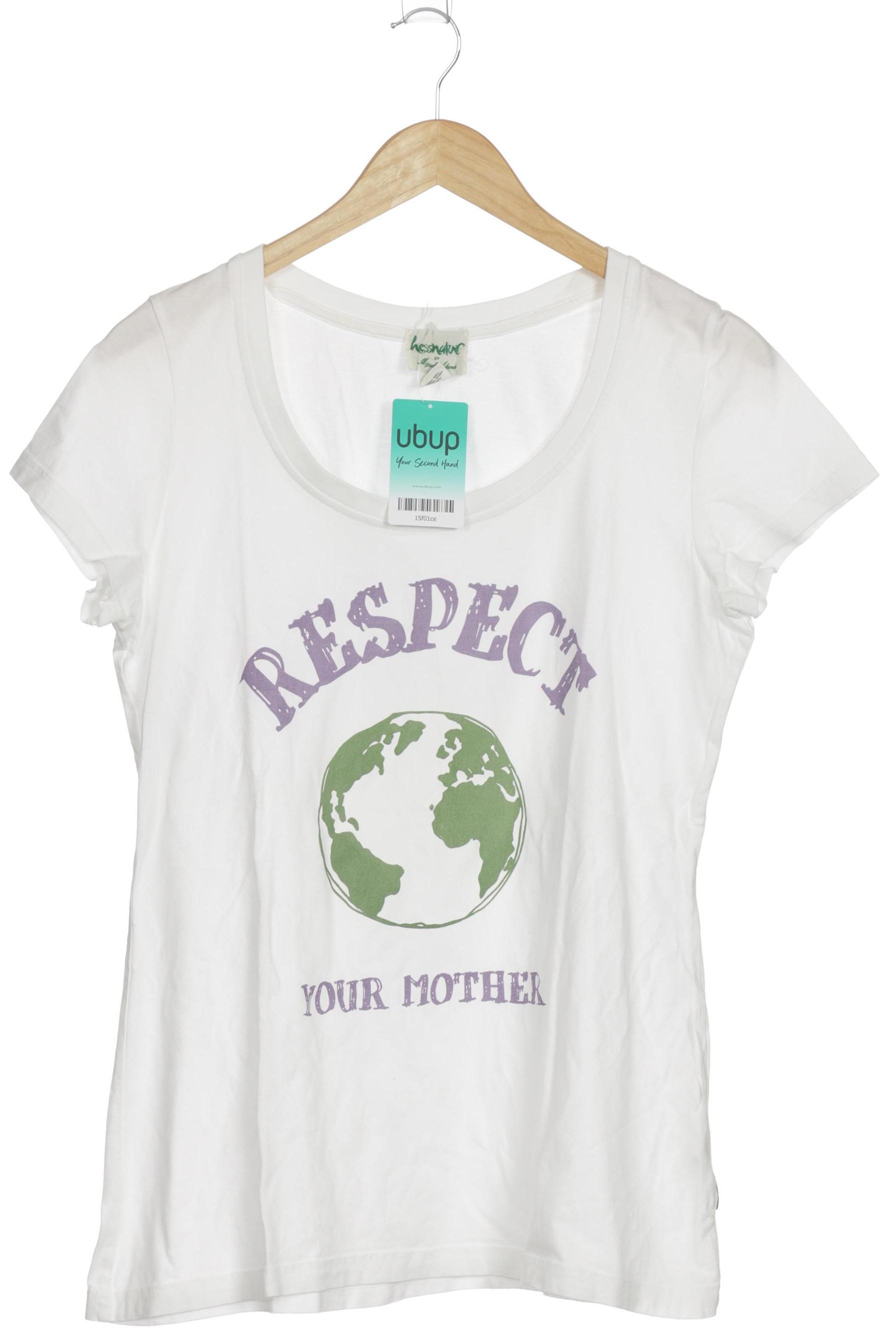 

hessnatur Damen T-Shirt, weiß, Gr. 40