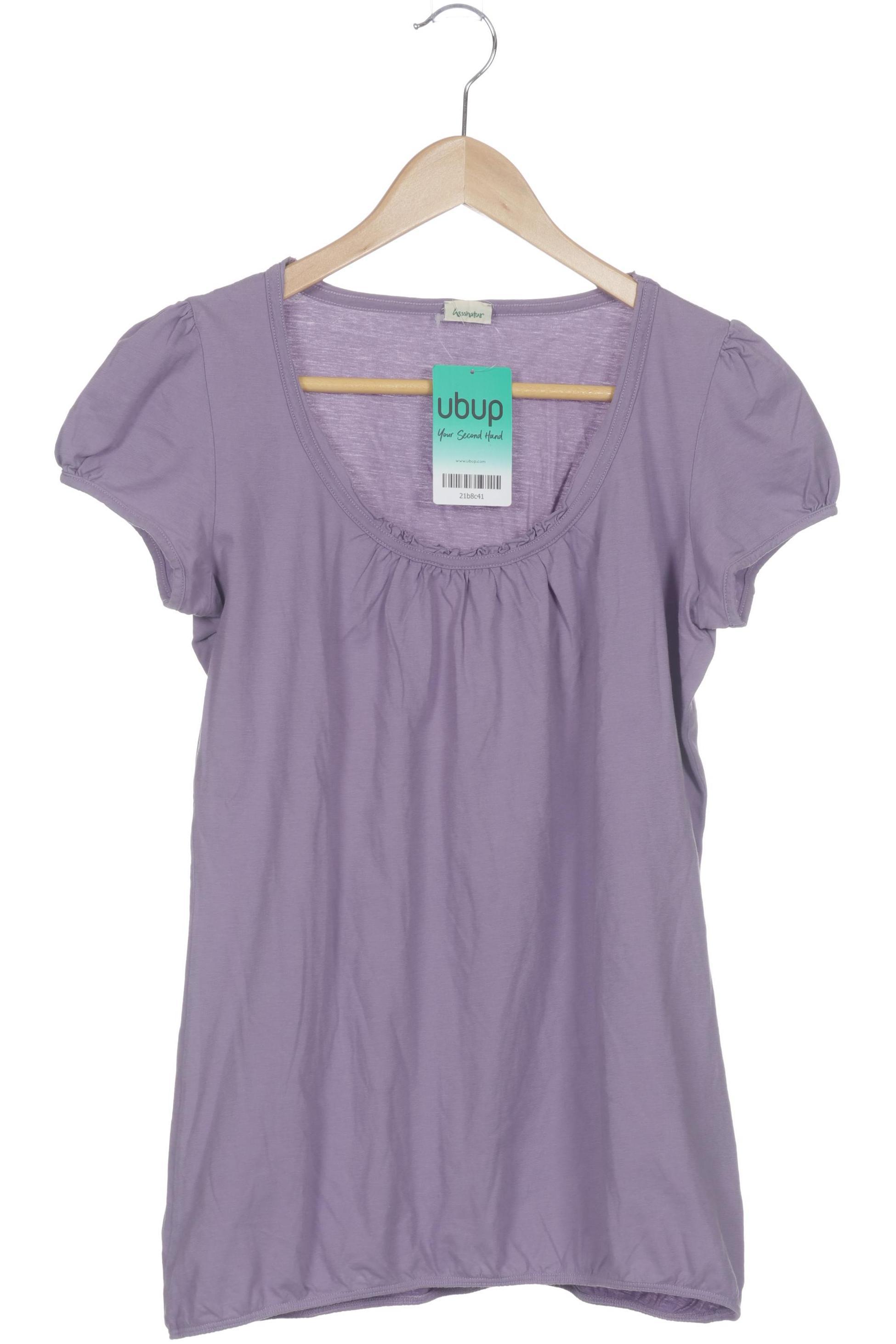 

hessnatur Damen T-Shirt, lila, Gr.