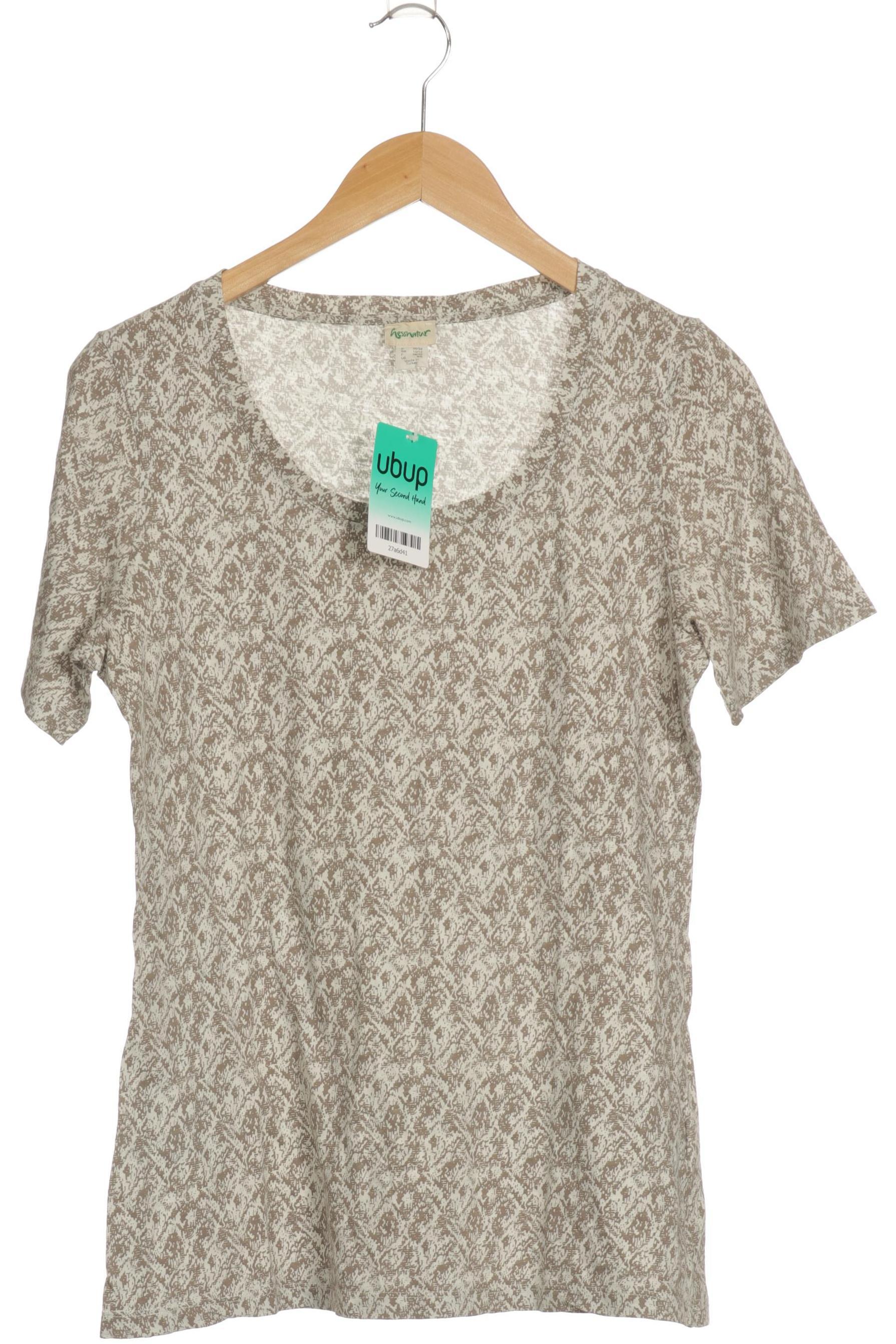 

hessnatur Damen T-Shirt, braun, Gr. 36