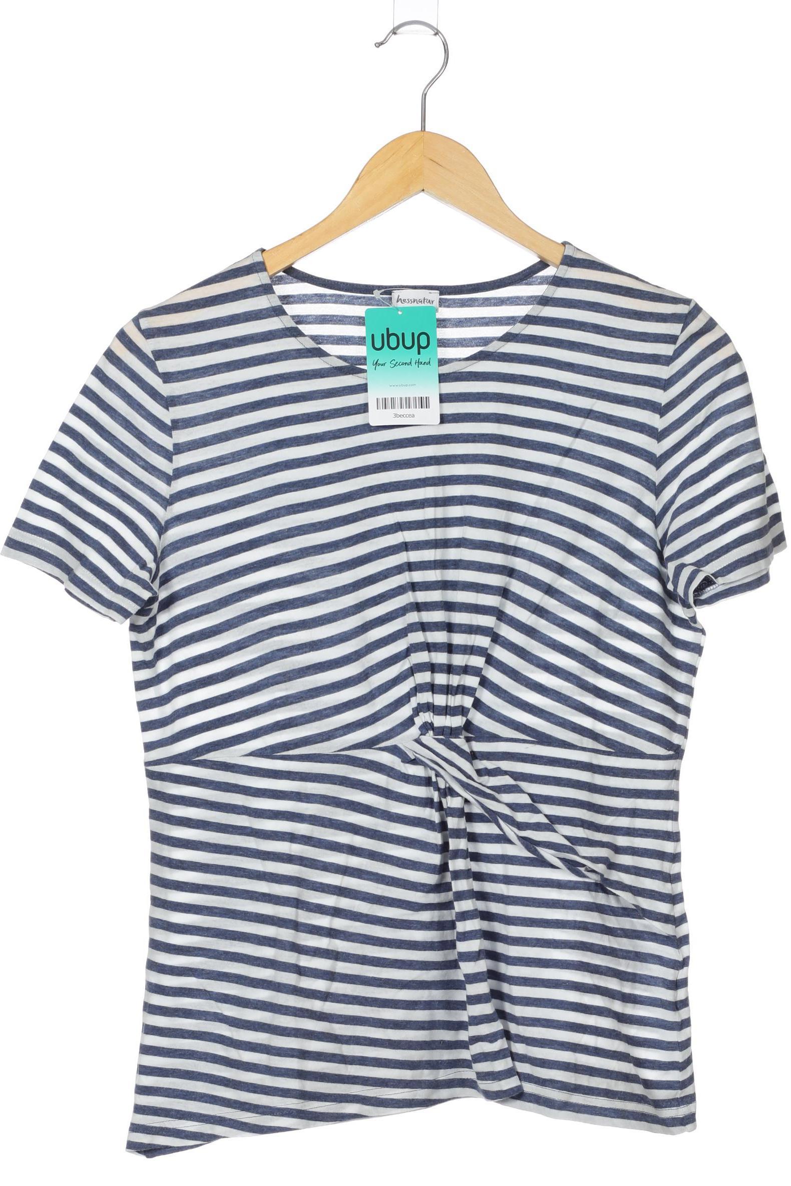 

hessnatur Damen T-Shirt, blau, Gr. 40