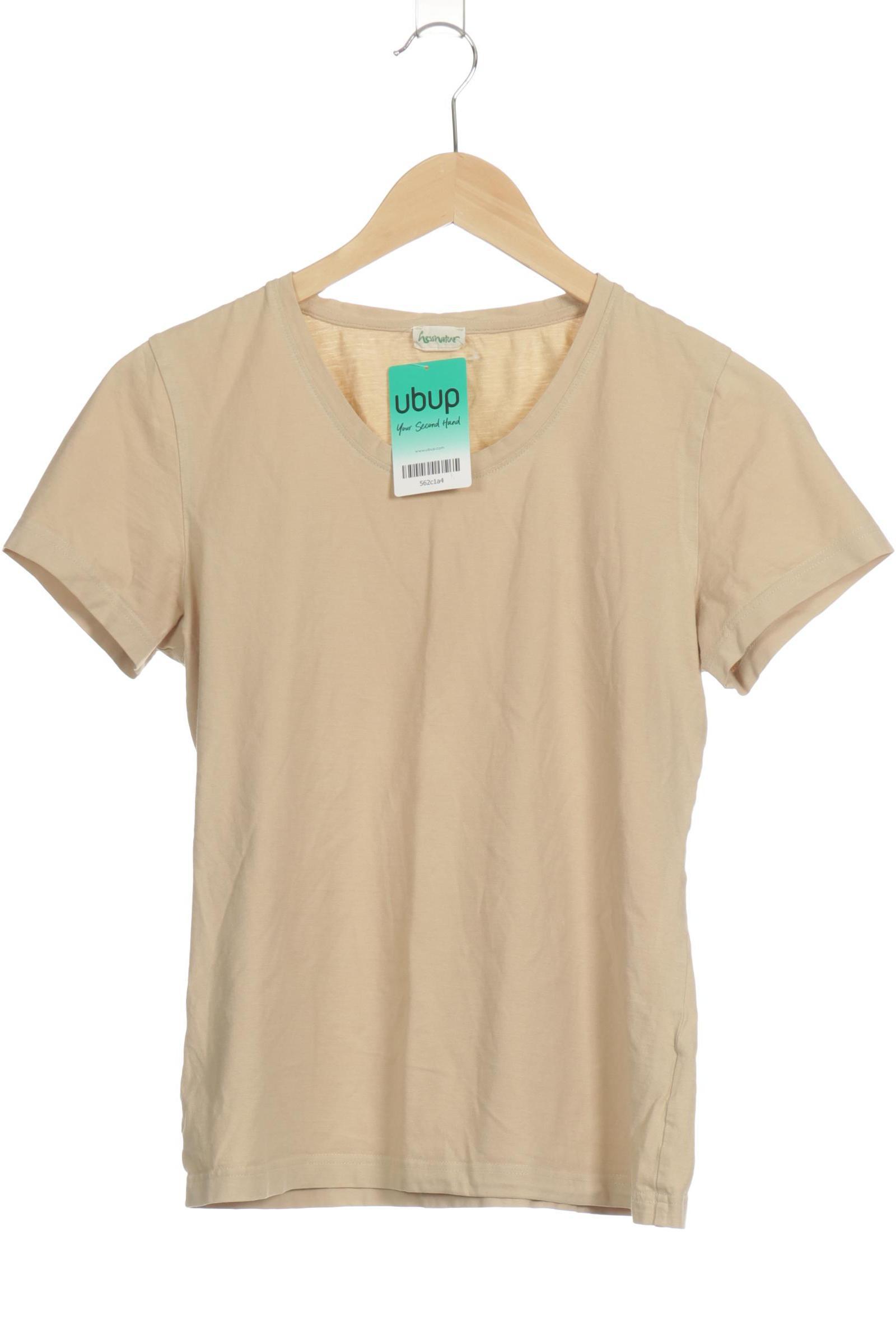

hessnatur Damen T-Shirt, beige, Gr.