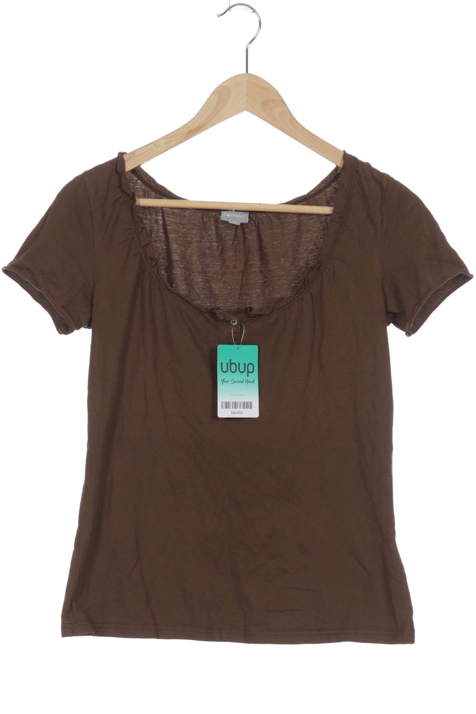 

hessnatur Damen T-Shirt, braun, Gr.
