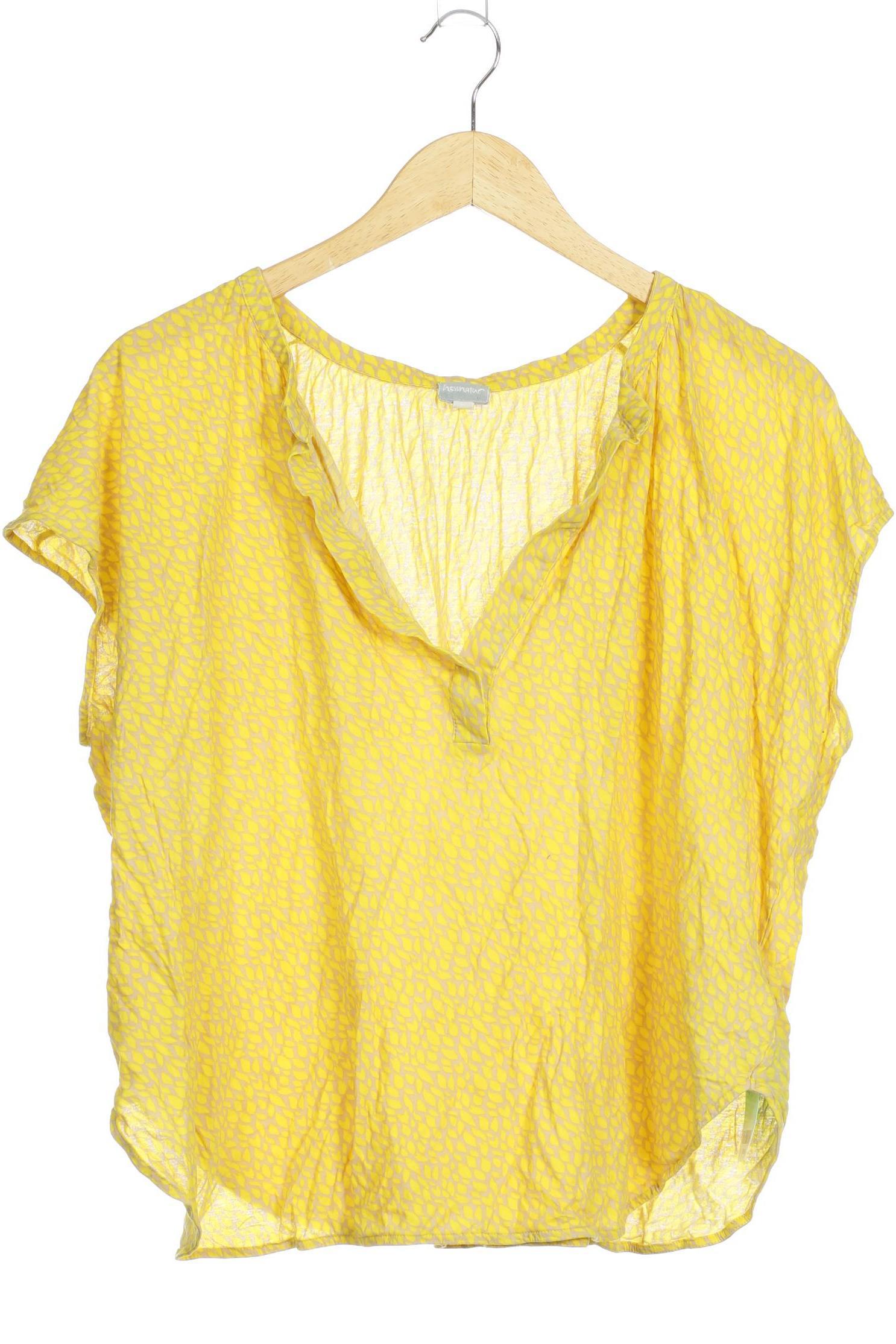 

hessnatur Damen T-Shirt, gelb, Gr.