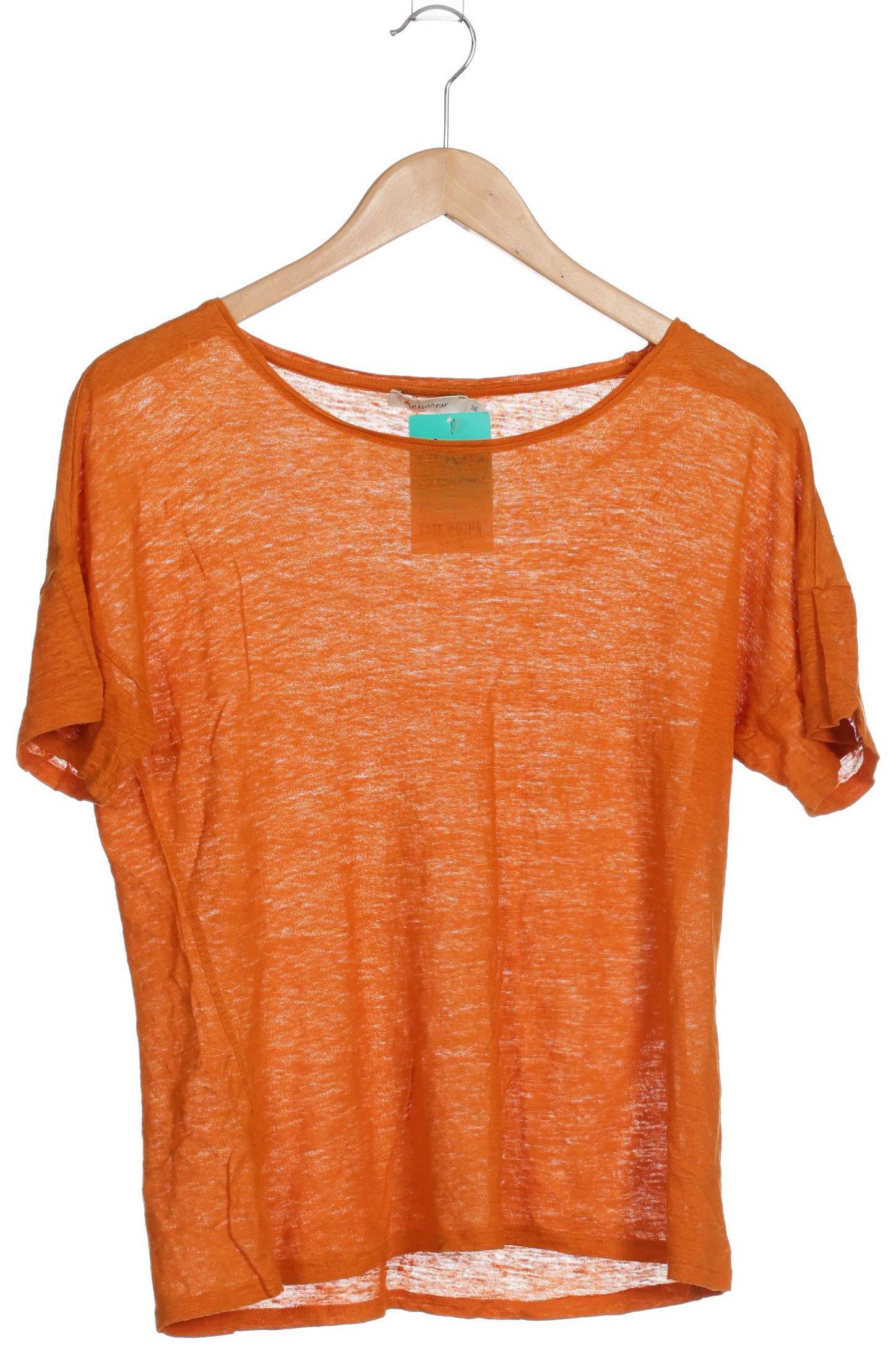 

hessnatur Damen T-Shirt, orange, Gr. 36