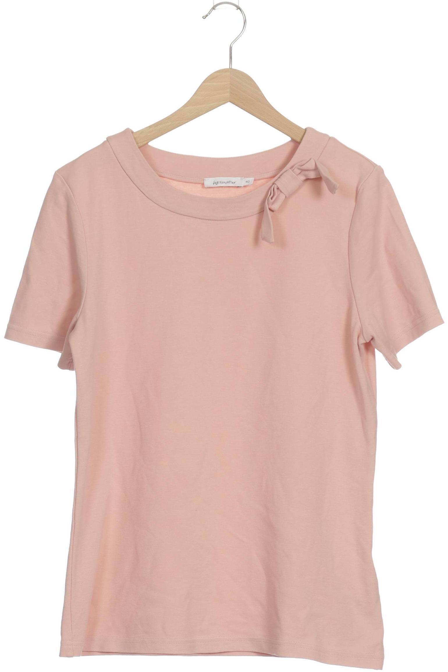 

hessnatur Damen T-Shirt, pink, Gr. 40