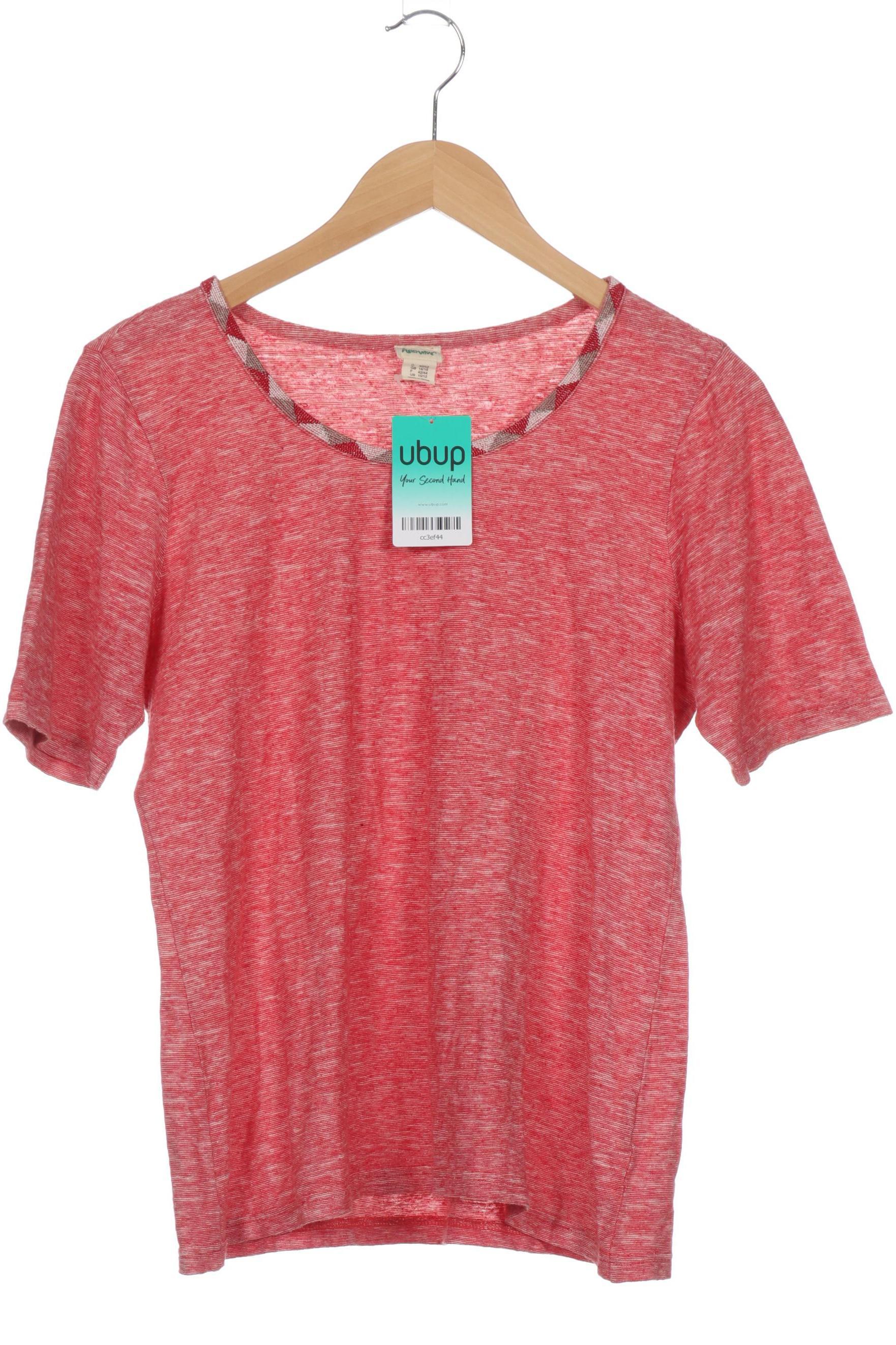 

hessnatur Damen T-Shirt, rot, Gr. 40