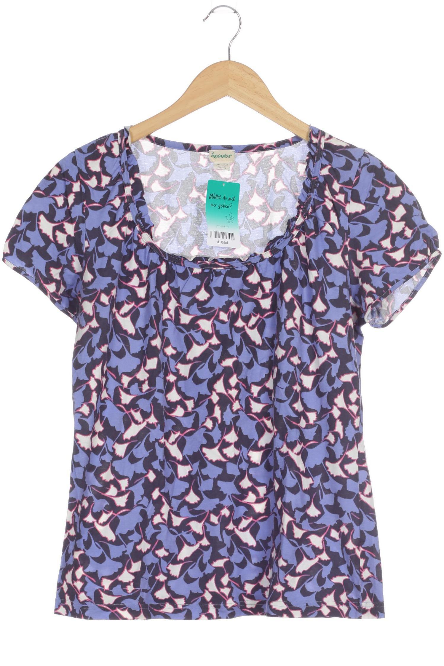 

hessnatur Damen T-Shirt, lila, Gr. 40
