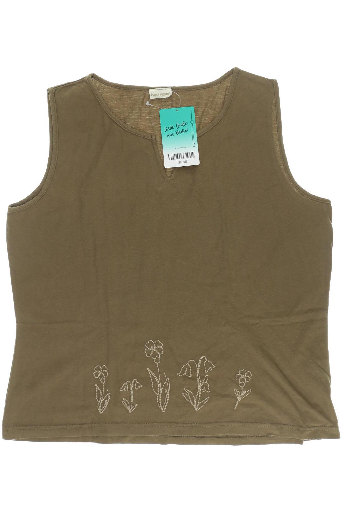 

hessnatur Damen Top, grün, Gr. 38
