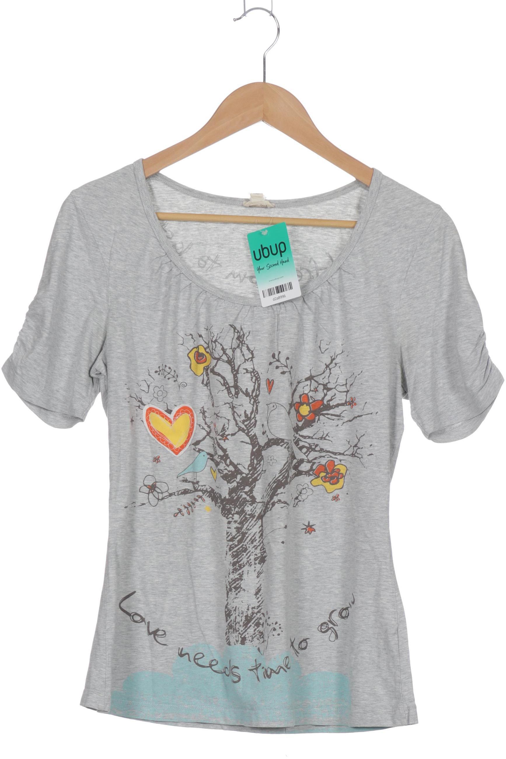 

hessnatur Damen Top, grau, Gr. 34