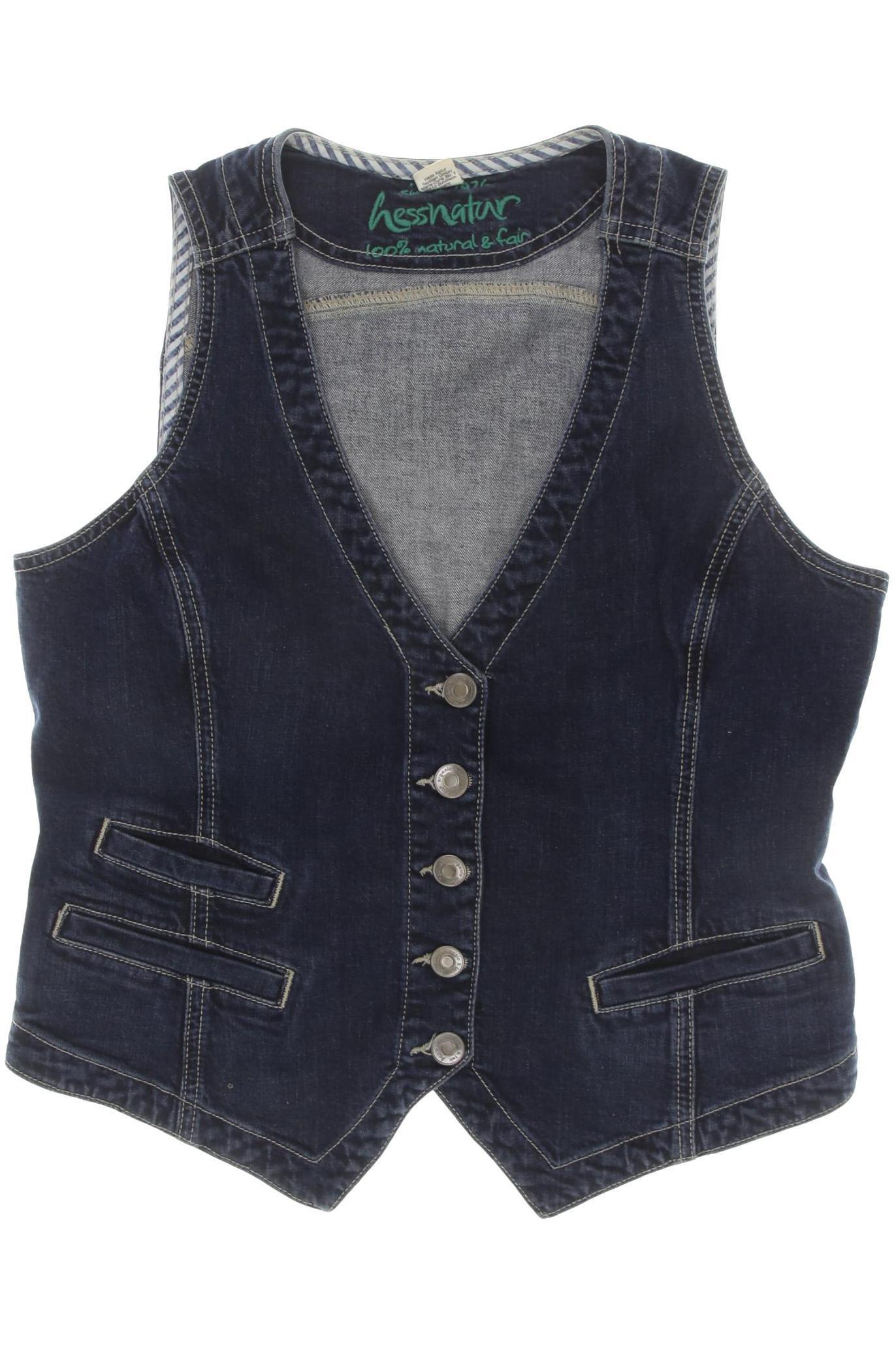 

hessnatur Damen Weste, blau, Gr. 38