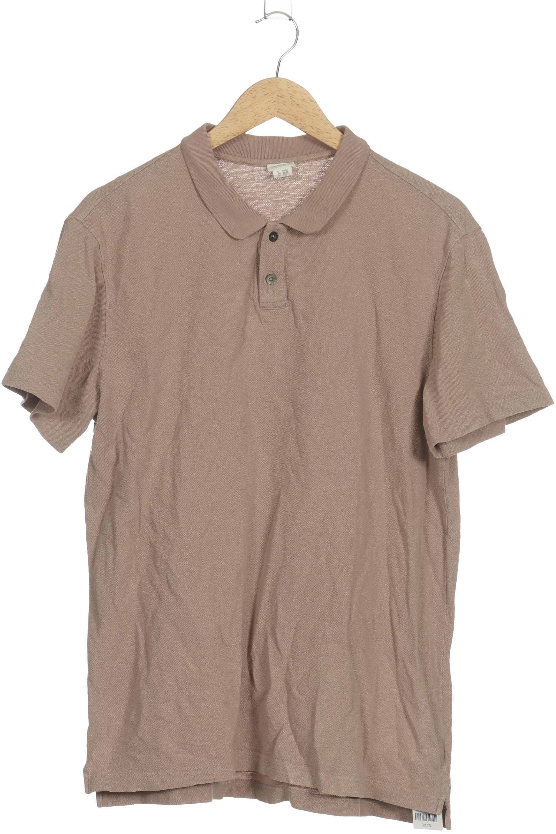 Thumbnail - hessnatur Herren Poloshirt, beige, Gr. 52