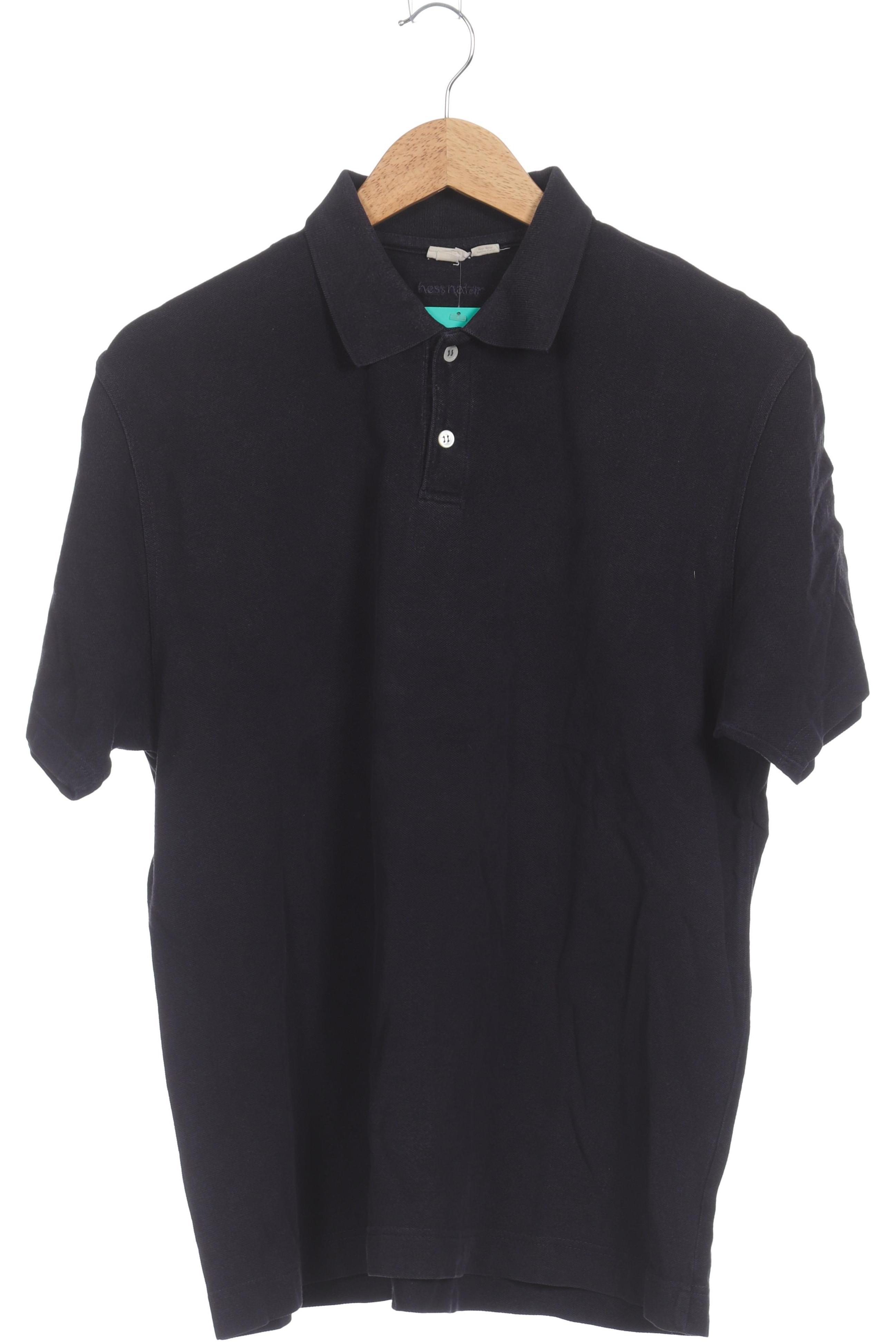 Thumbnail - hessnatur Herren Poloshirt, blau, Gr.
