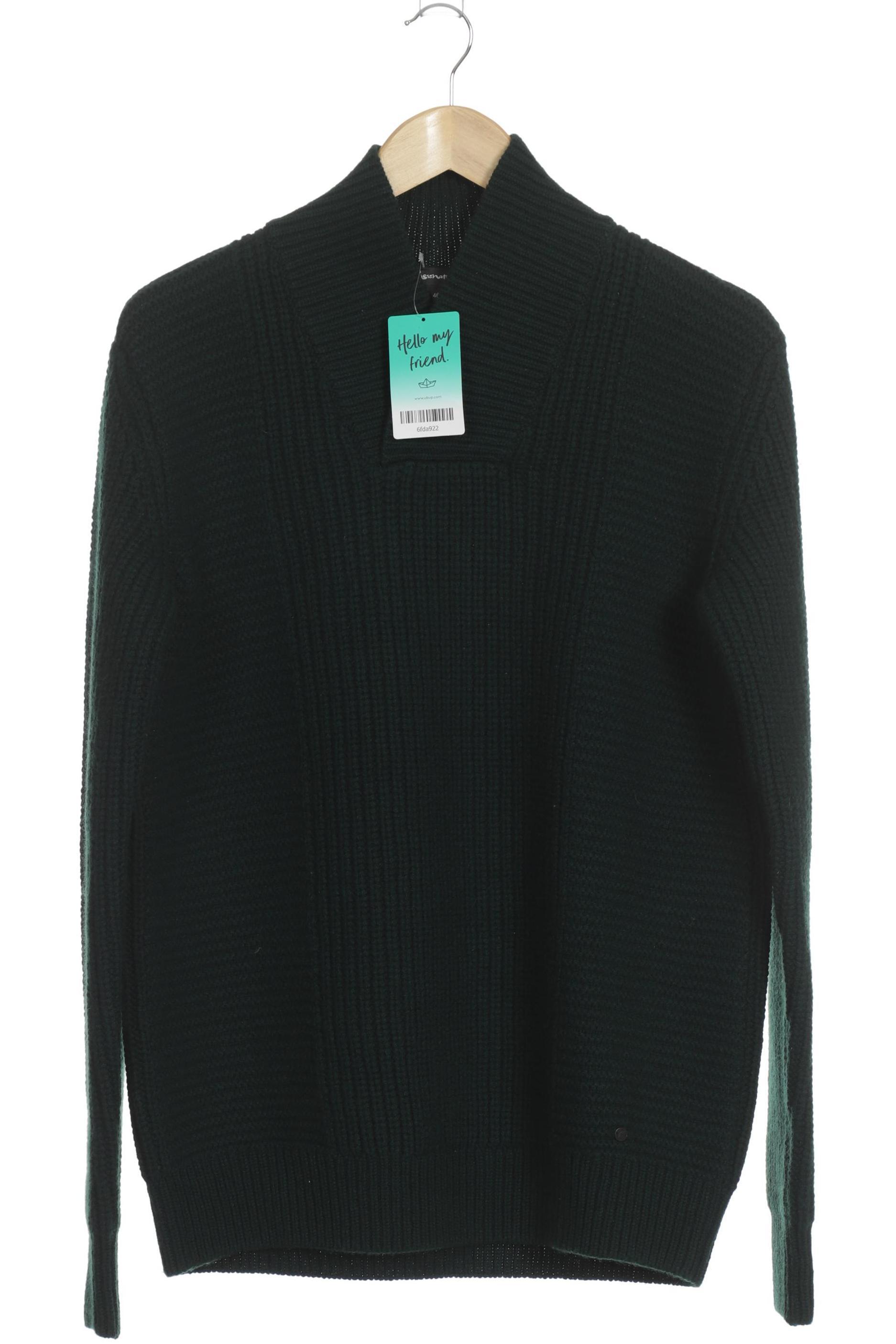 

hessnatur Herren Pullover, grün, Gr. 46