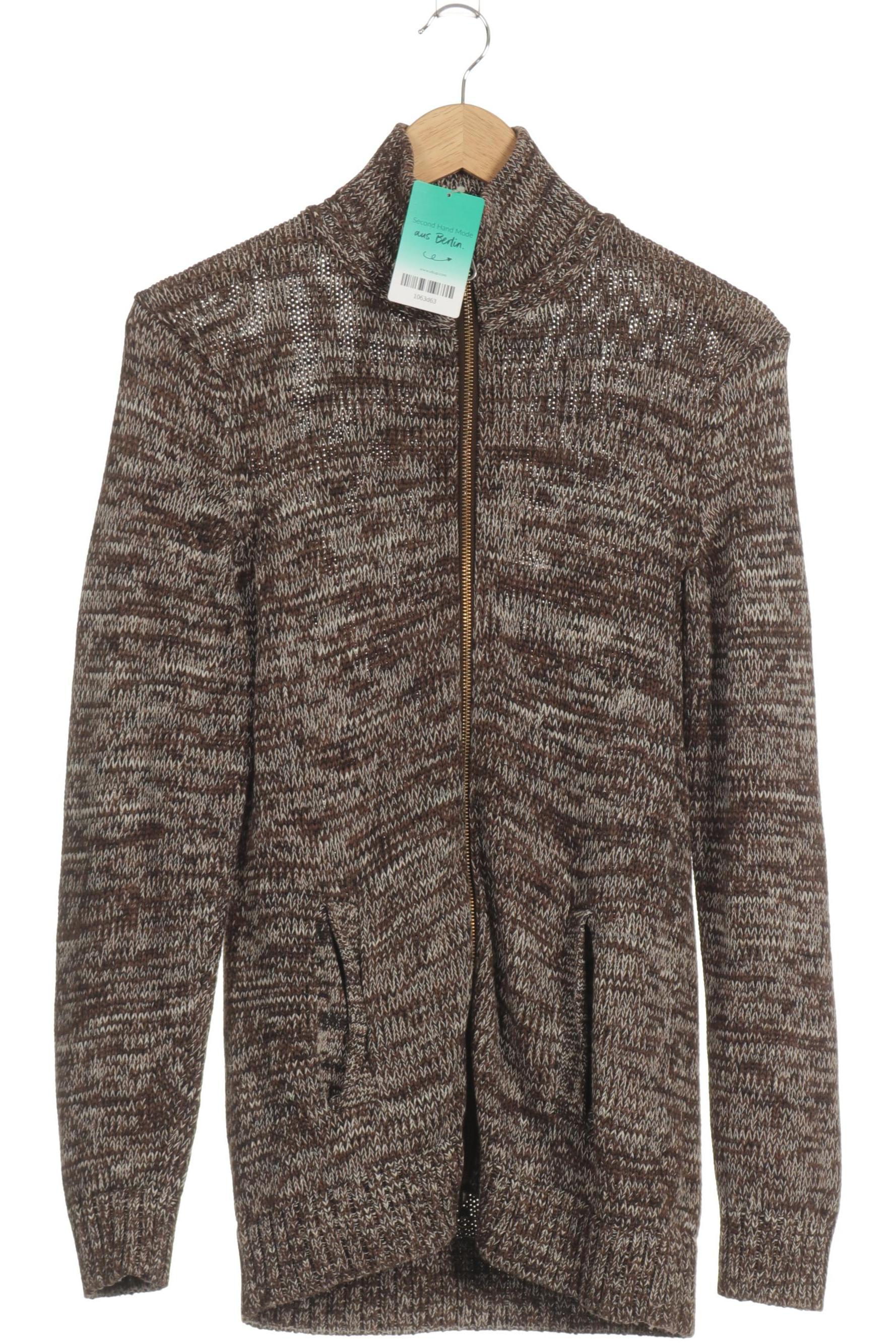 

hessnatur Herren Strickjacke, braun, Gr. 44