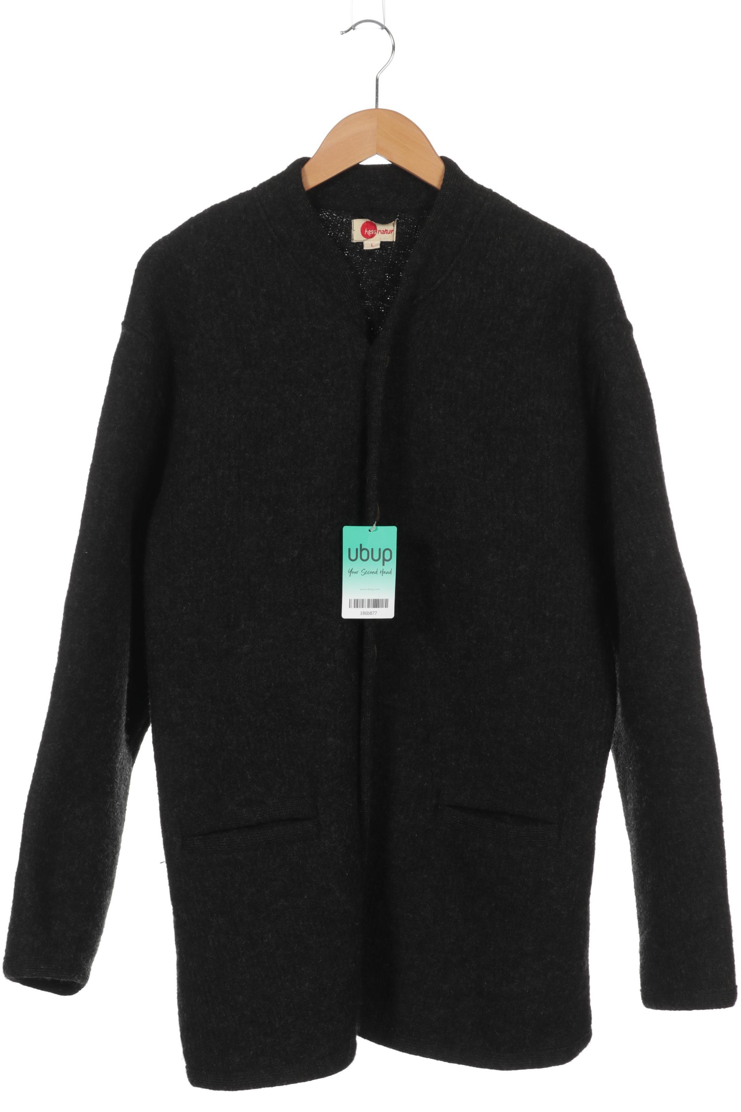 

hessnatur Herren Strickjacke, grau, Gr.