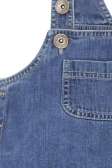 Thumbnail - hessnatur Mädchen Kleid, blau, Gr. 86