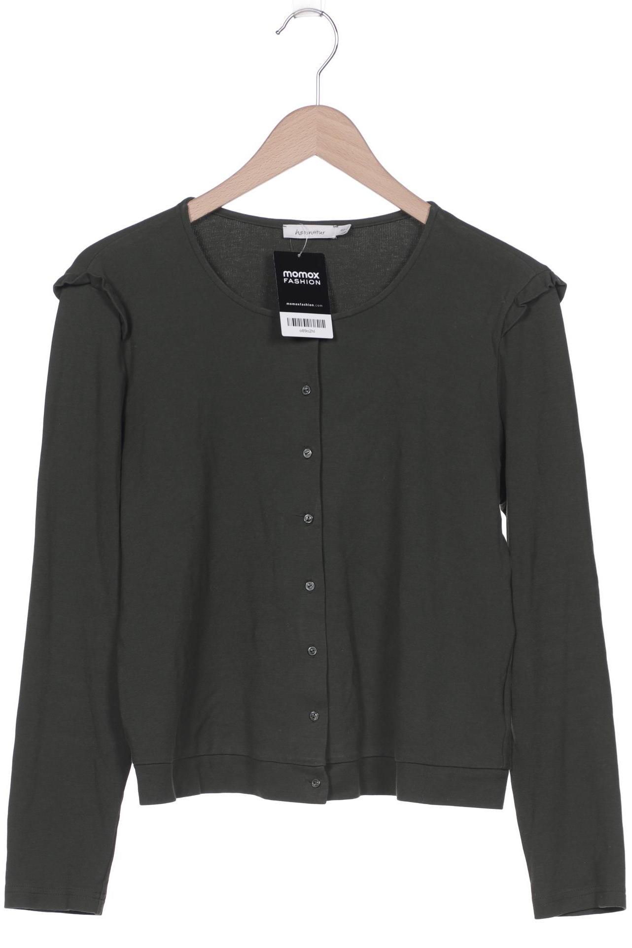 

hessnatur Damen Strickjacke, grün