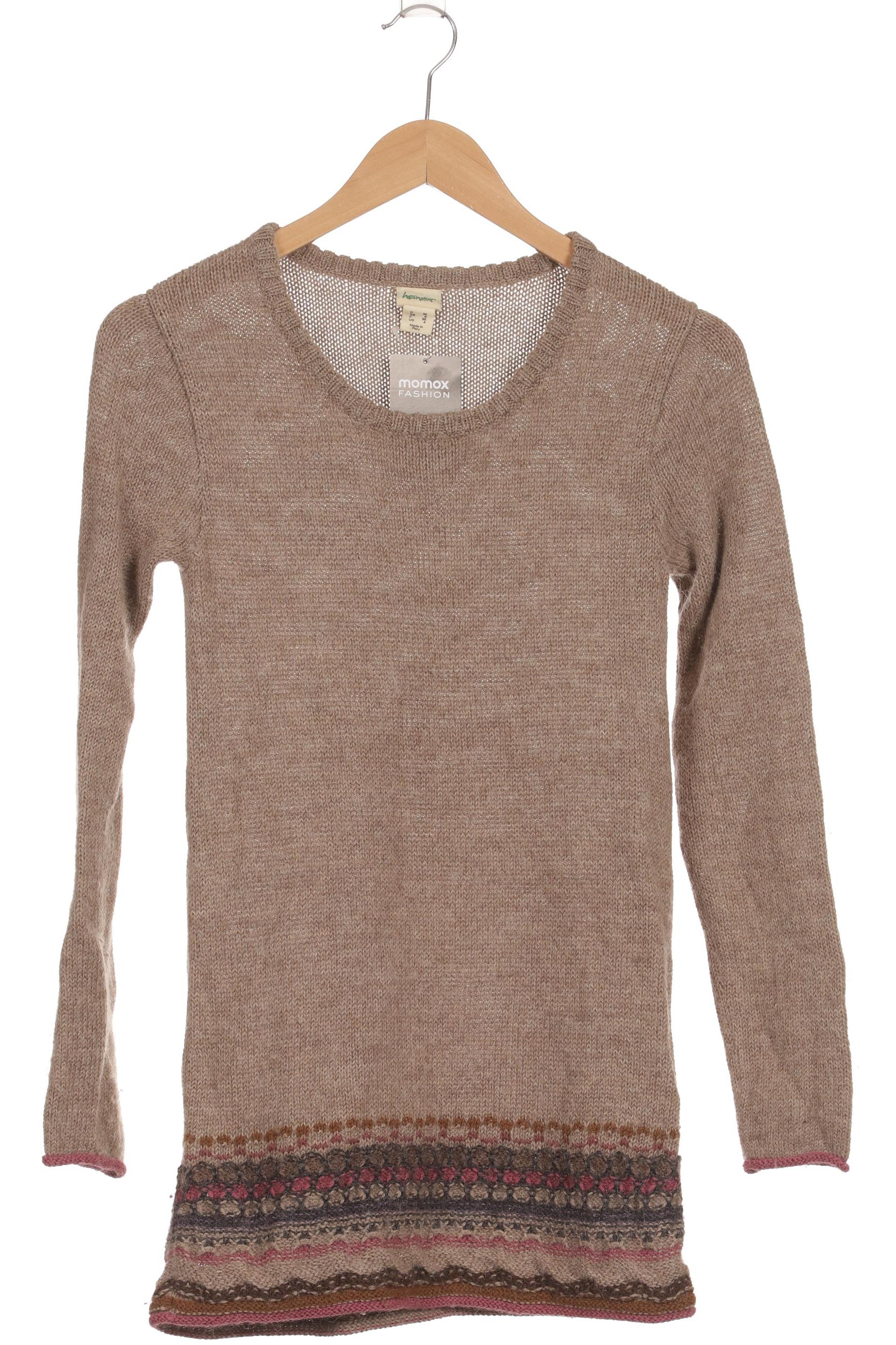 

hessnatur Damen Pullover, braun, Gr. 34
