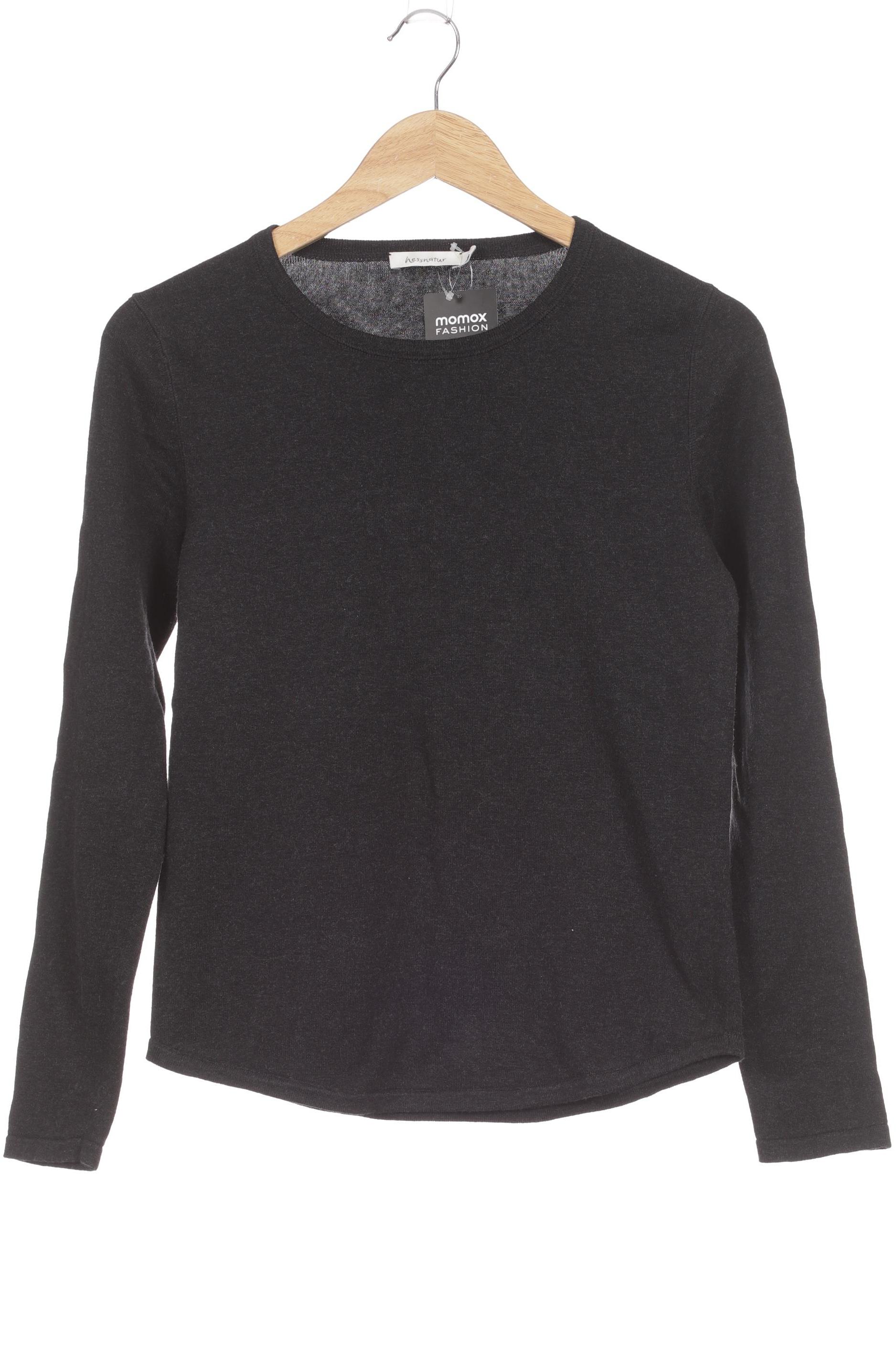 

hessnatur Damen Pullover, schwarz, Gr. 36