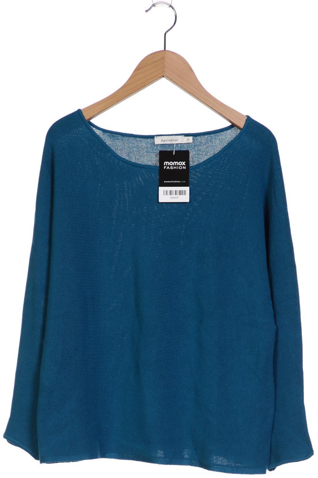 

hessnatur Damen Pullover, blau