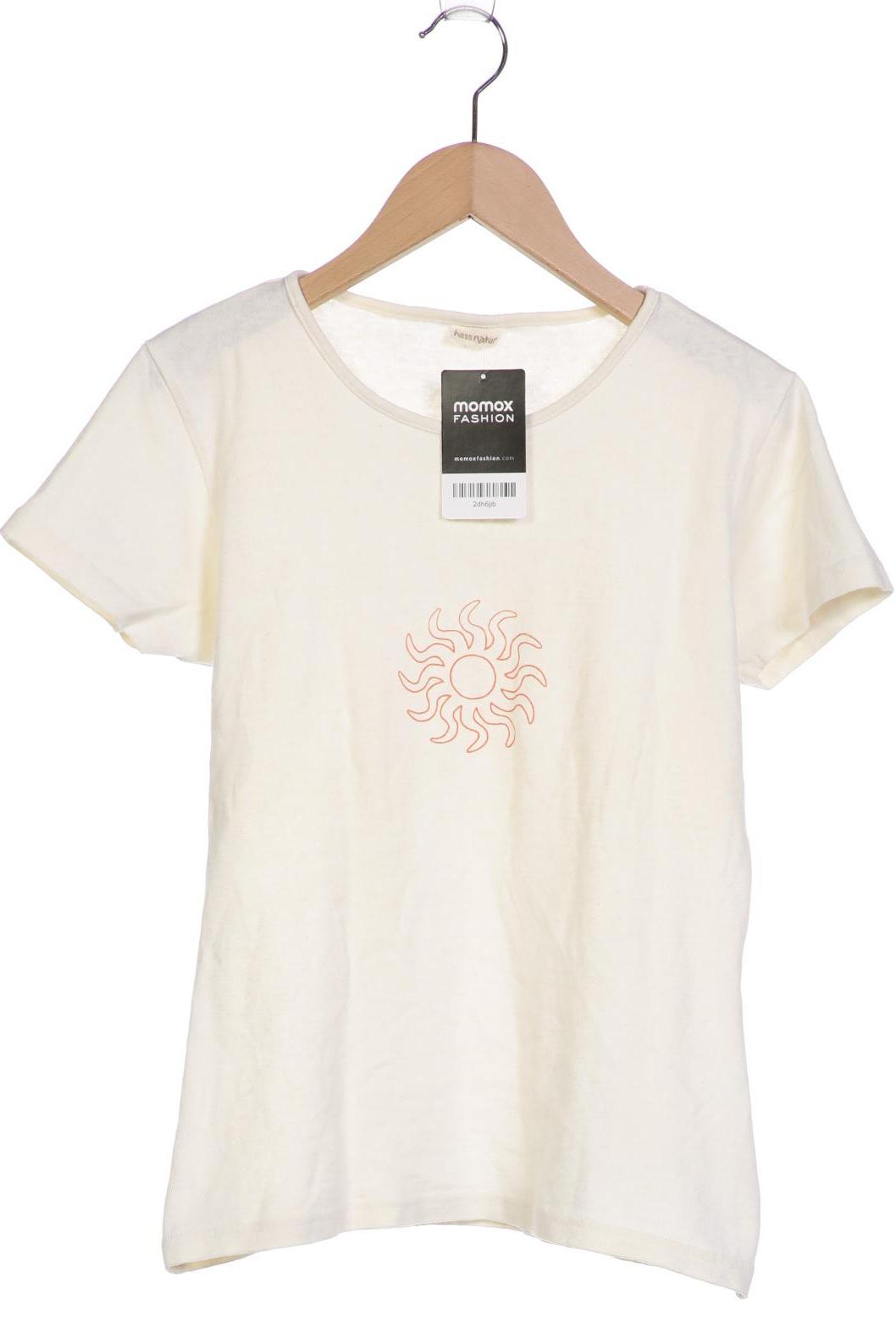 

Hess Natur Damen T-Shirt, cremeweiß