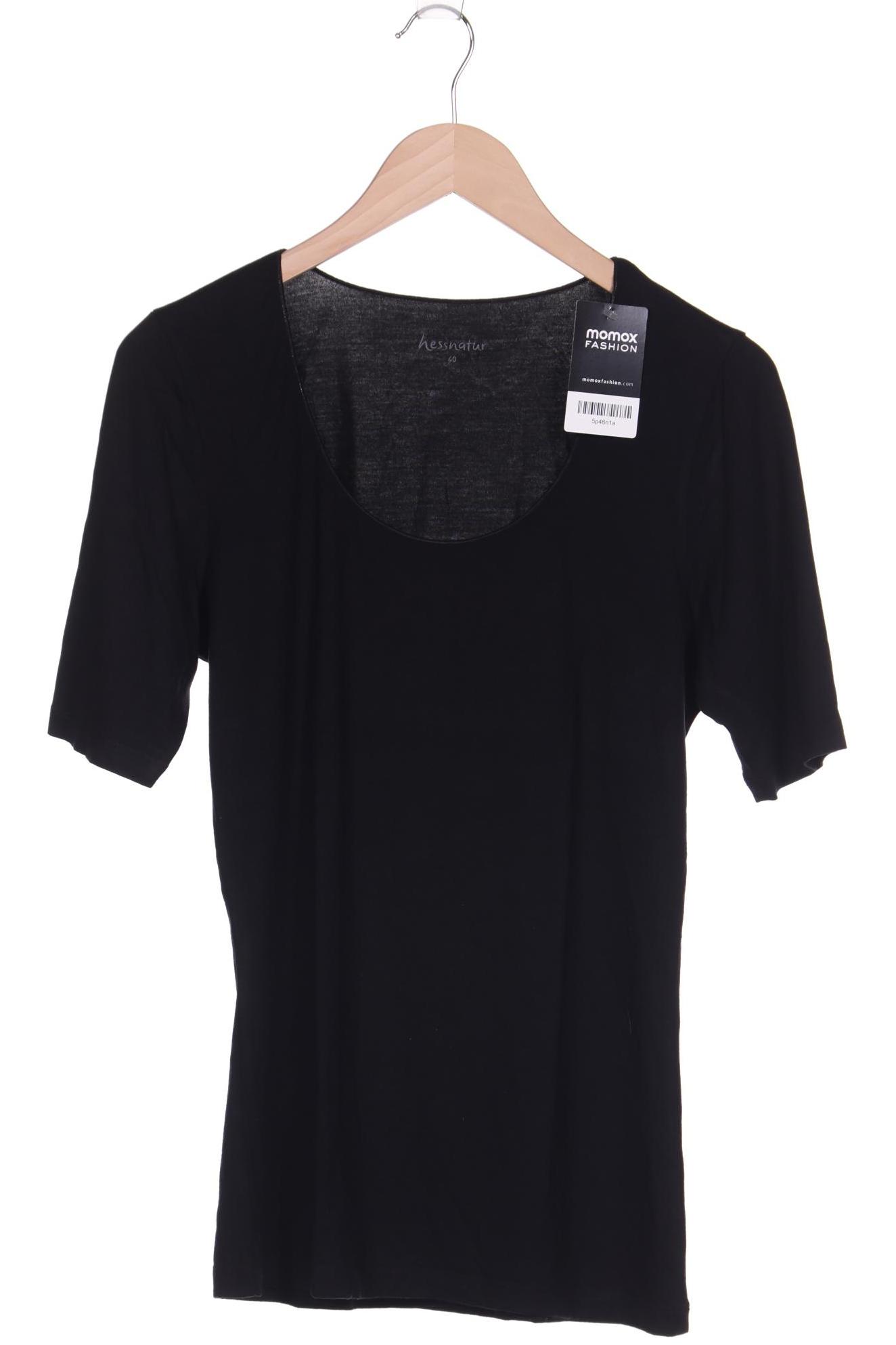 

hessnatur Damen T-Shirt, schwarz